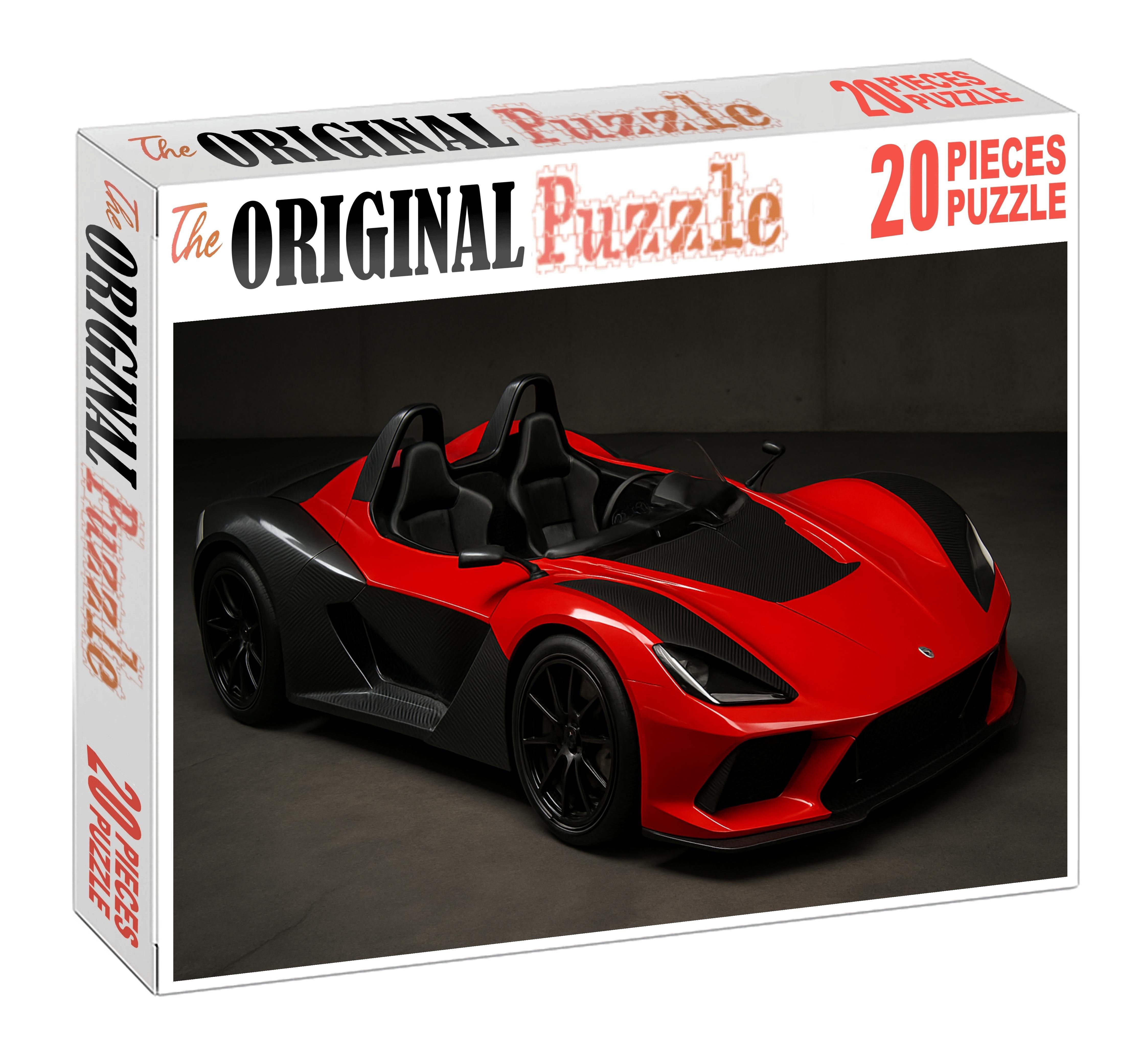 Falcon Aero Lightweight Carbon Fiber Roadster Puzzle For Kids