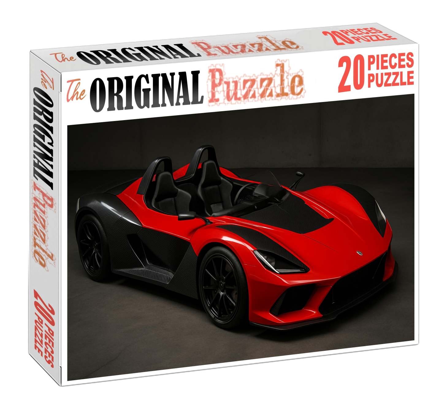 Falcon Aero Lightweight Carbon Fiber Roadster Puzzle For Kids