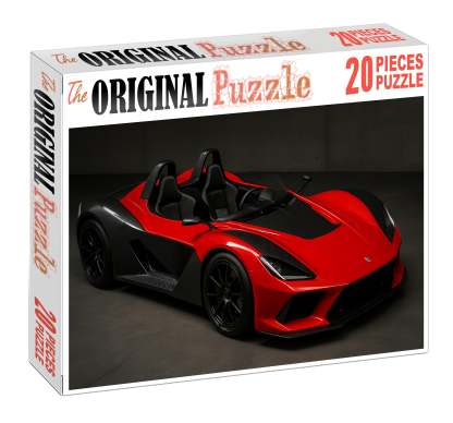 Falcon Aero Lightweight Carbon Fiber Roadster Puzzle For Kids