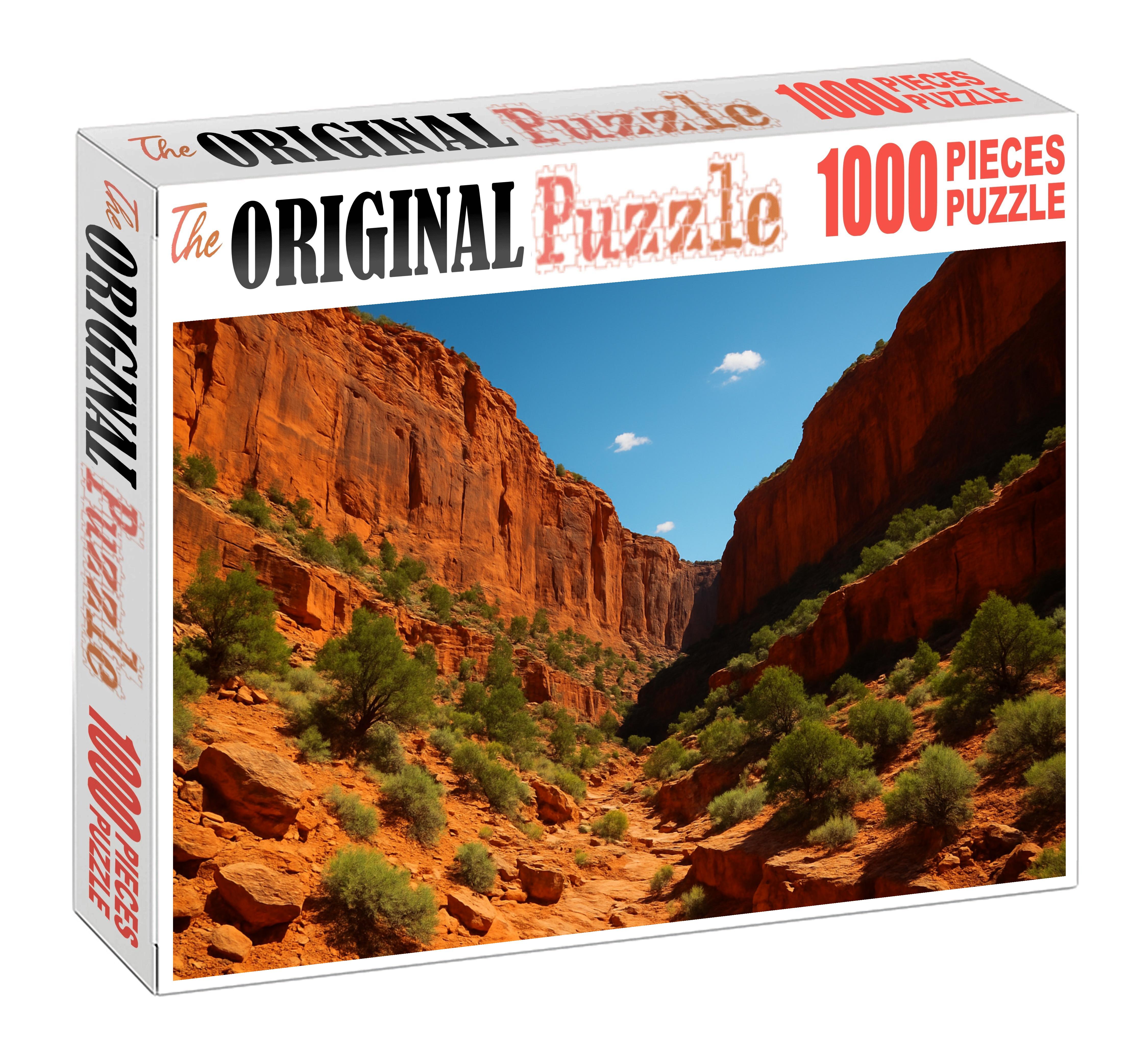 Copperleaf Canyon Overlook Custom Jigsaw Puzzle