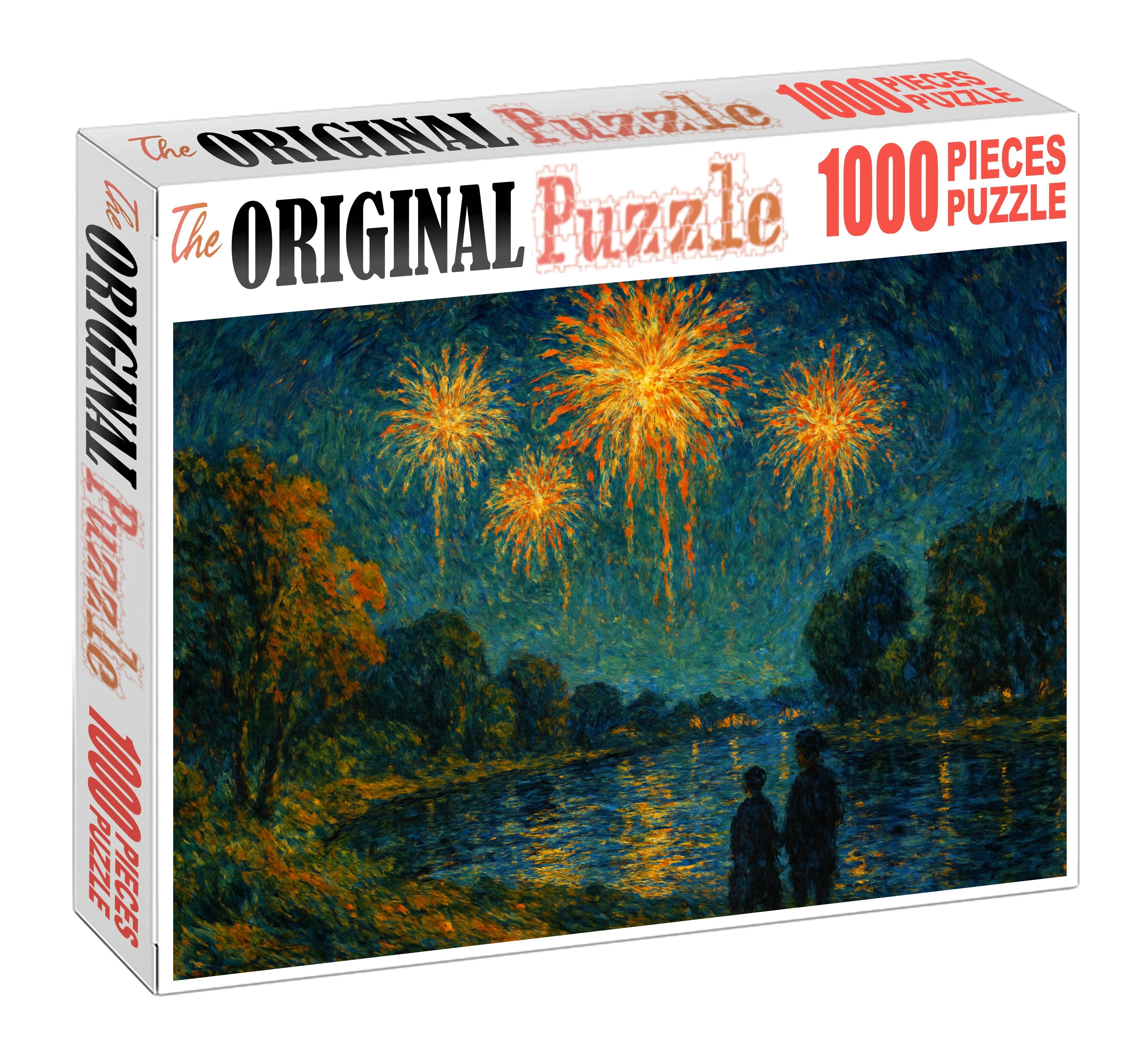 Nocturne In Black And Gold The Falling Rocket Unique Puzzle Design