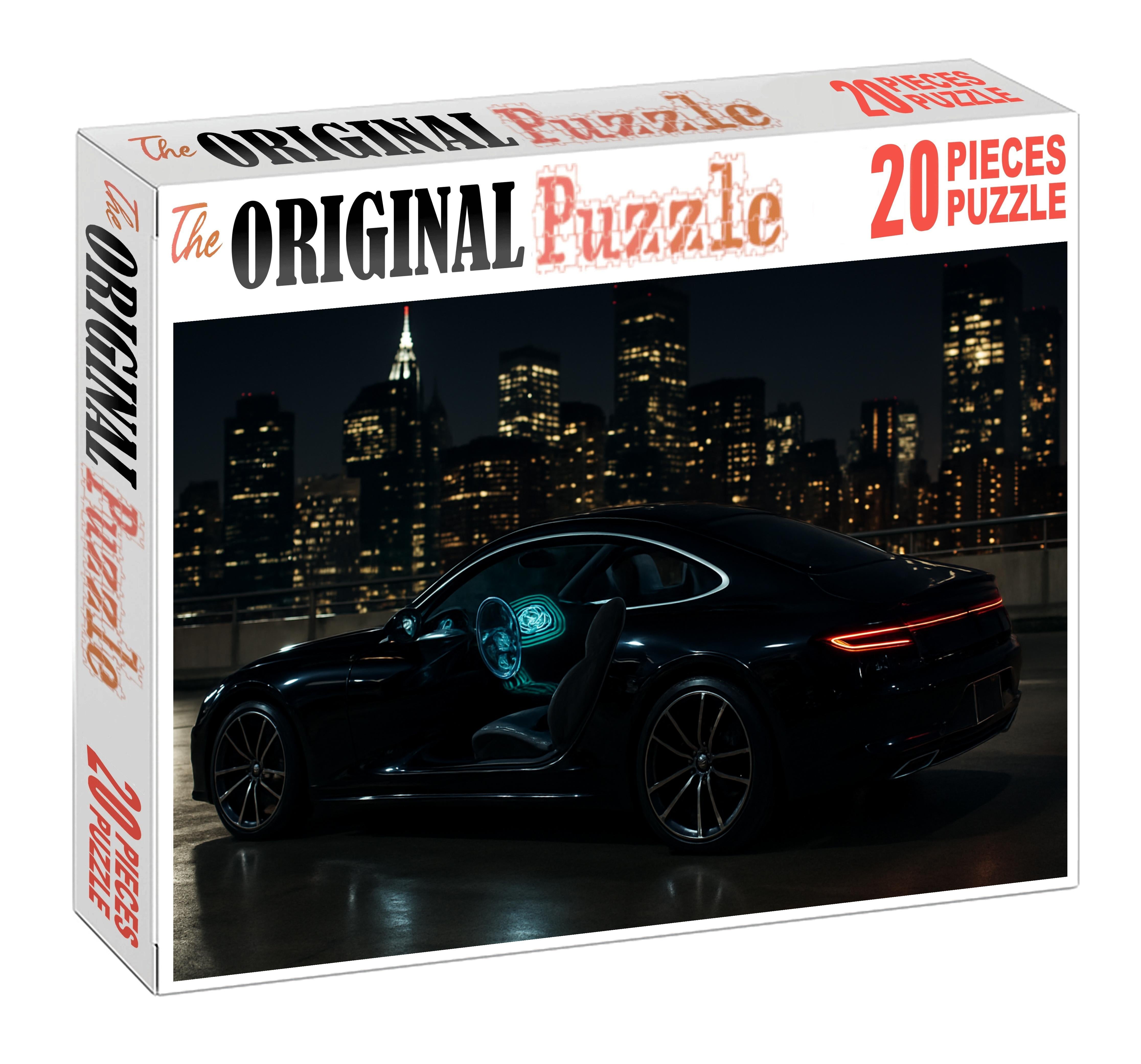 Stratus Phantom Silent Aerodynamic Luxury Coupe Custom Jigsaw Puzzle