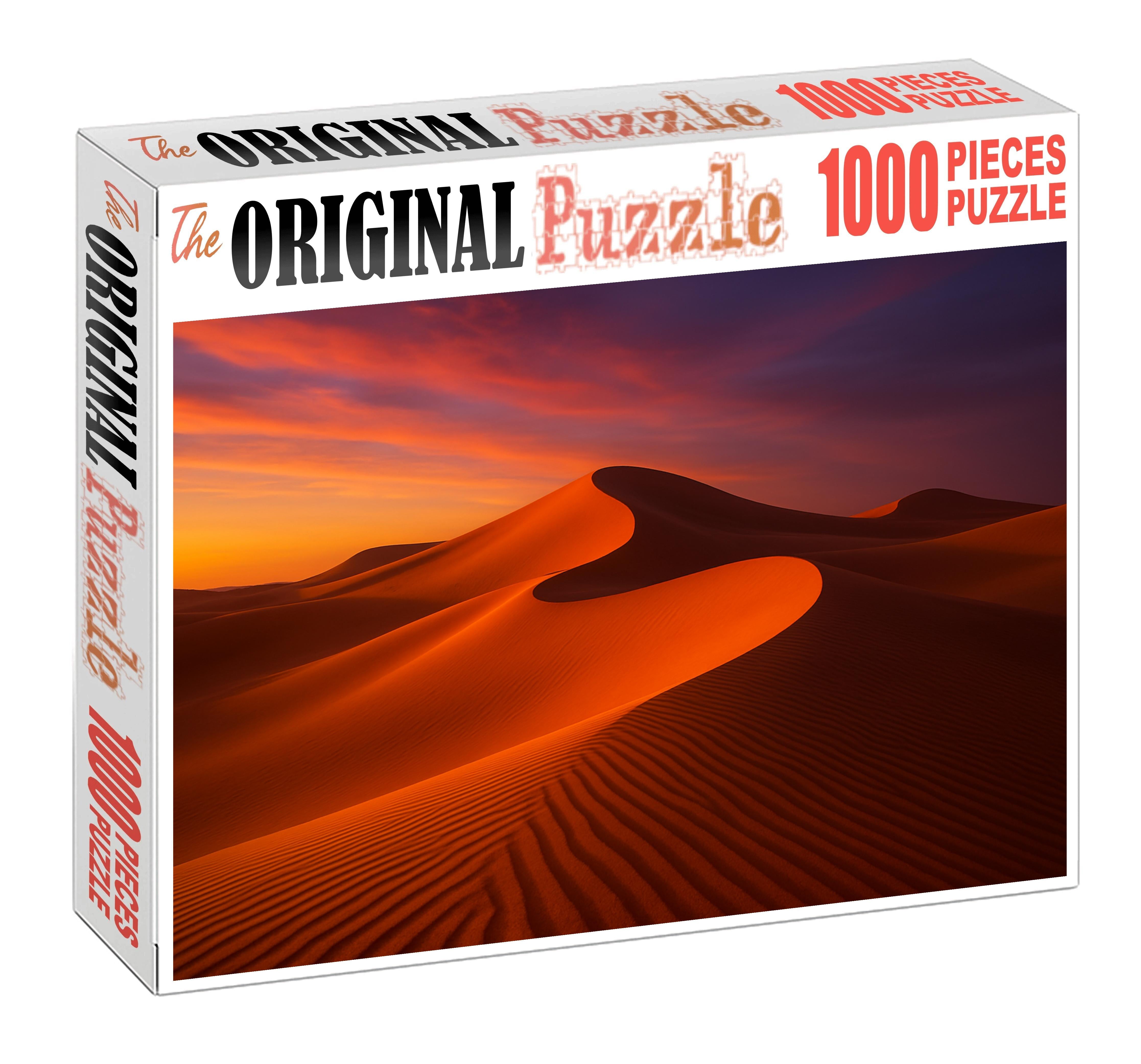 Sunset Sand Dune Ridge 20 Piece Puzzle