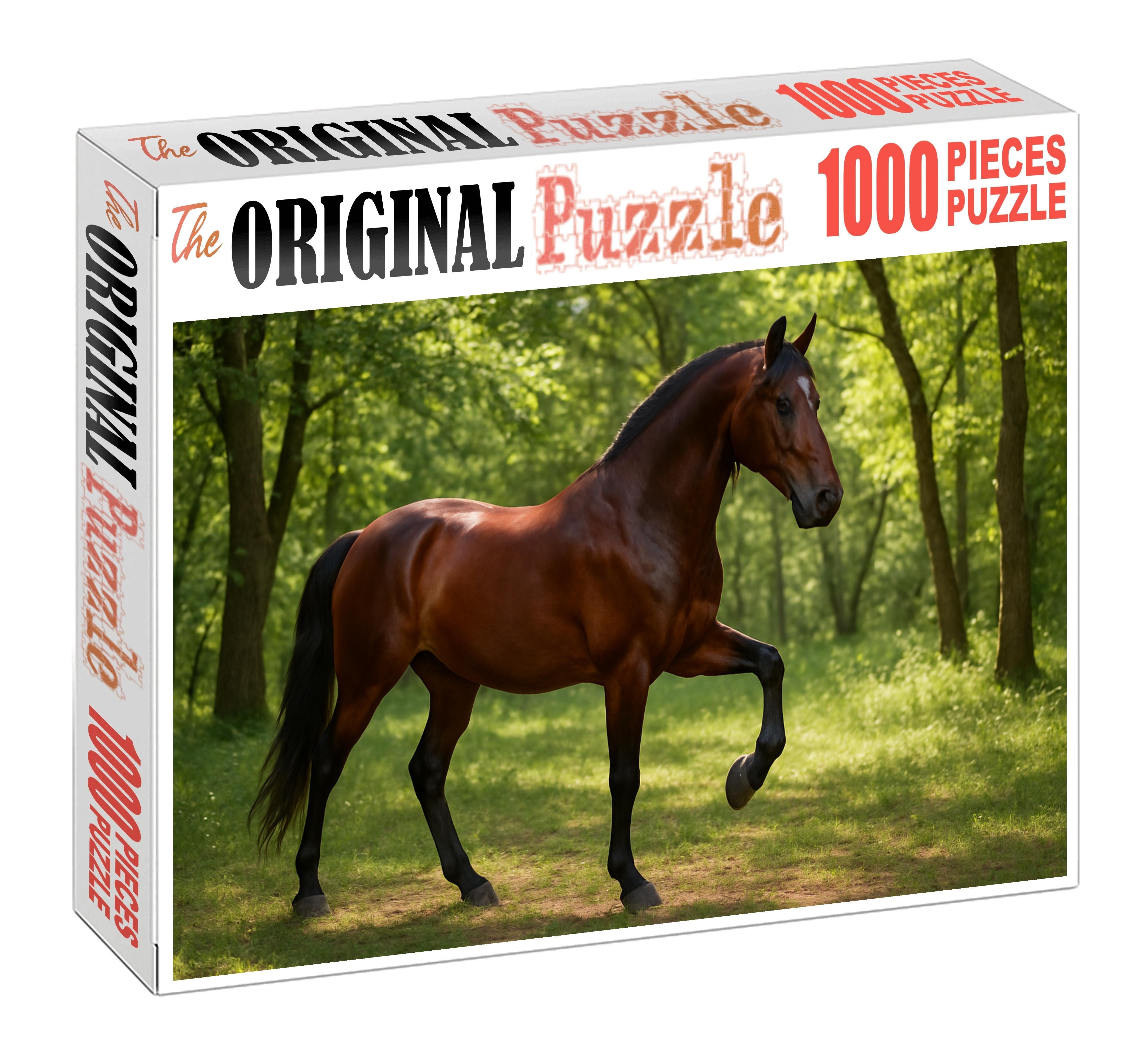 Dusky Valley Walker Graceful Bay Gaited Gelding Challenging Puzzles