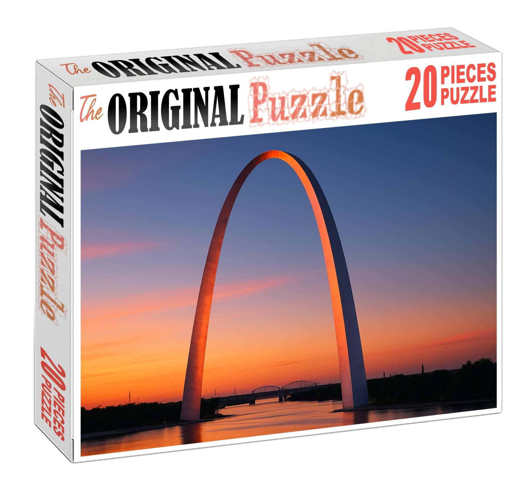 The Gateway Arch Located In St Louis Missouri Usa Recognized By 6950 Of Americans As A Symbol Of Westward Expansion Large Format Puzzle