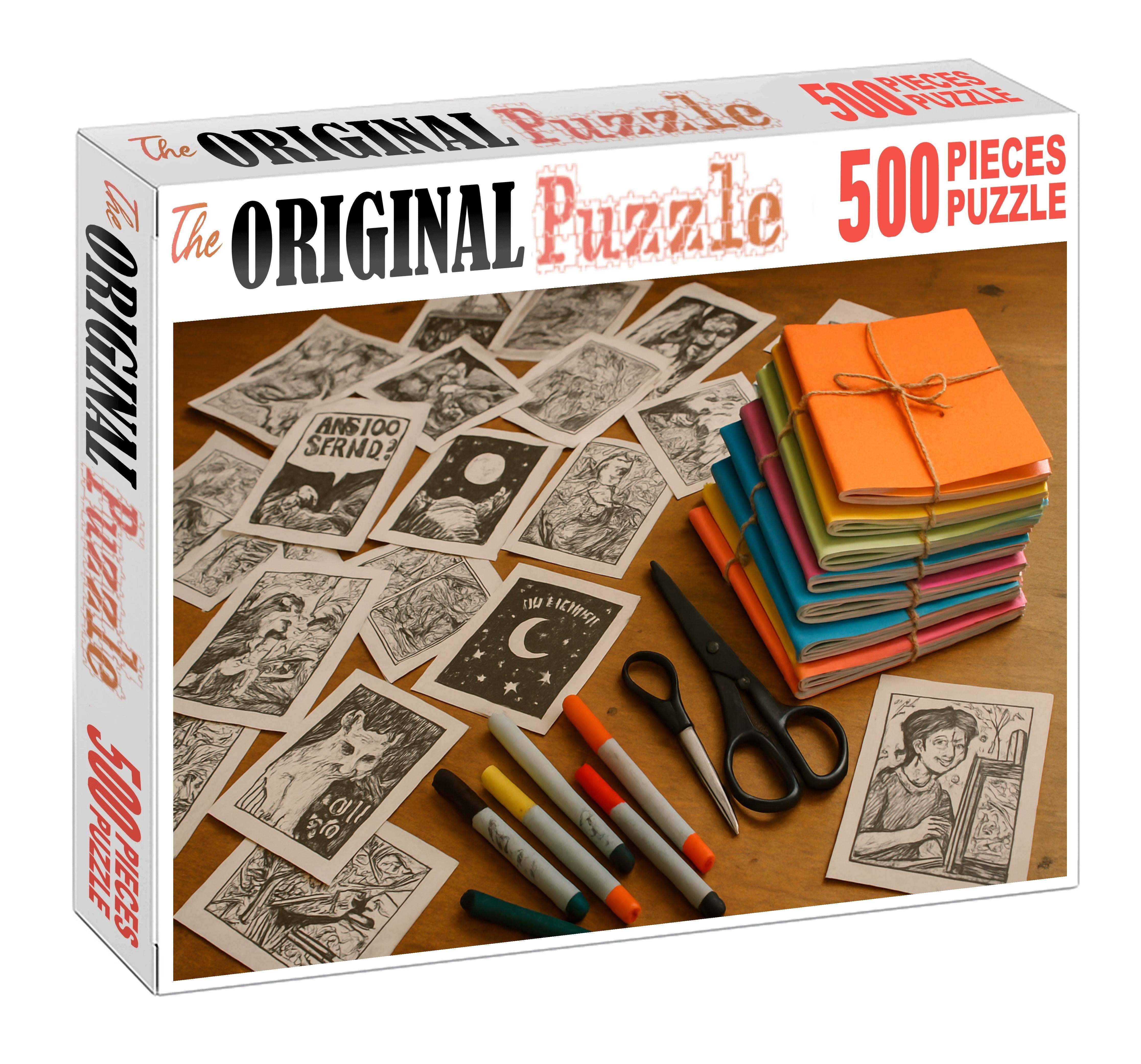 Diy Zine Culture Handcrafted Expression And Underground Voices Unique Puzzle Design