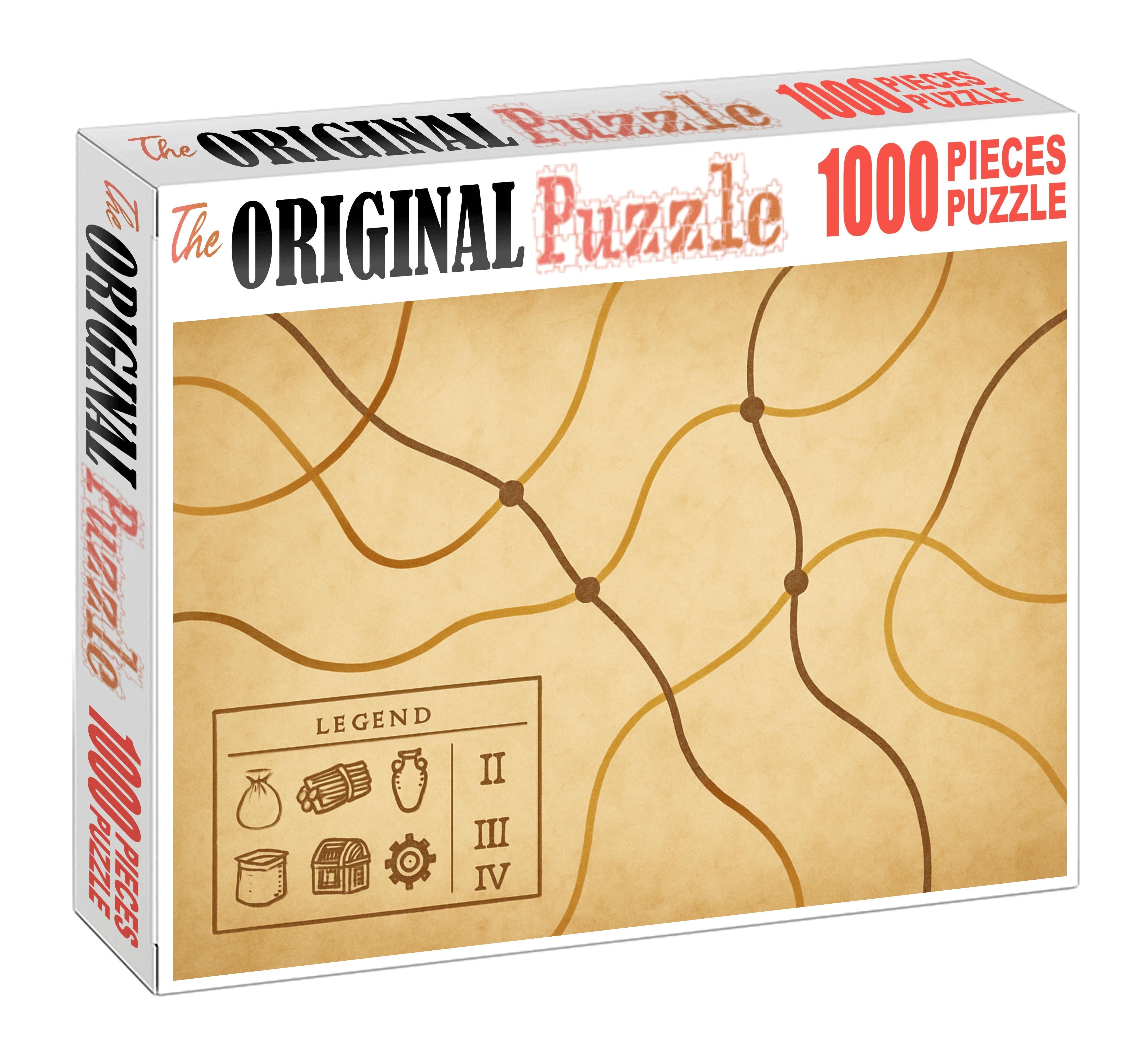 Historical Trade Route Network Diagram Easy Puzzles