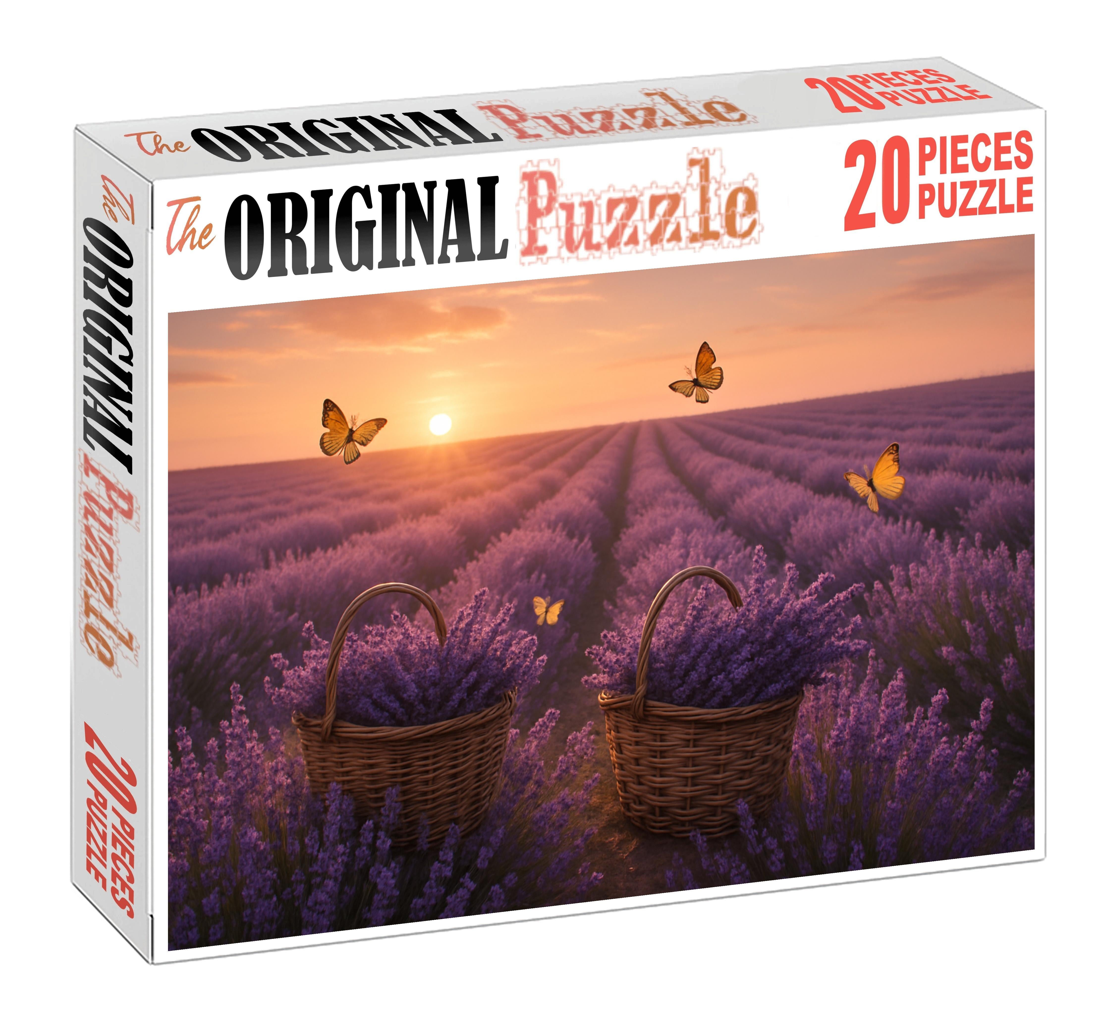 Sunrise Lavender Fields 200 Piece Puzzle