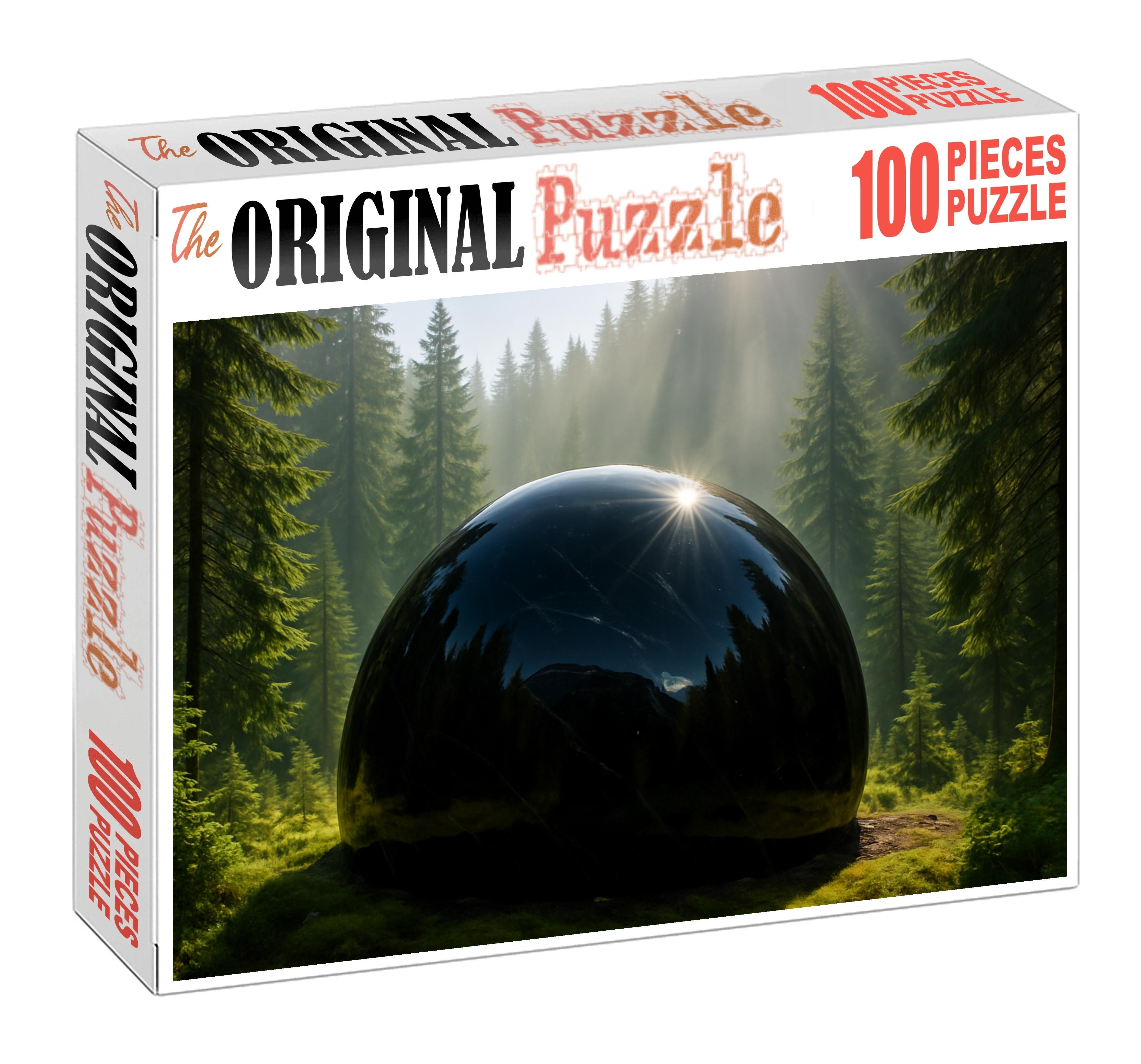 Sunlit Obsidian Dome Puzzle For Adults