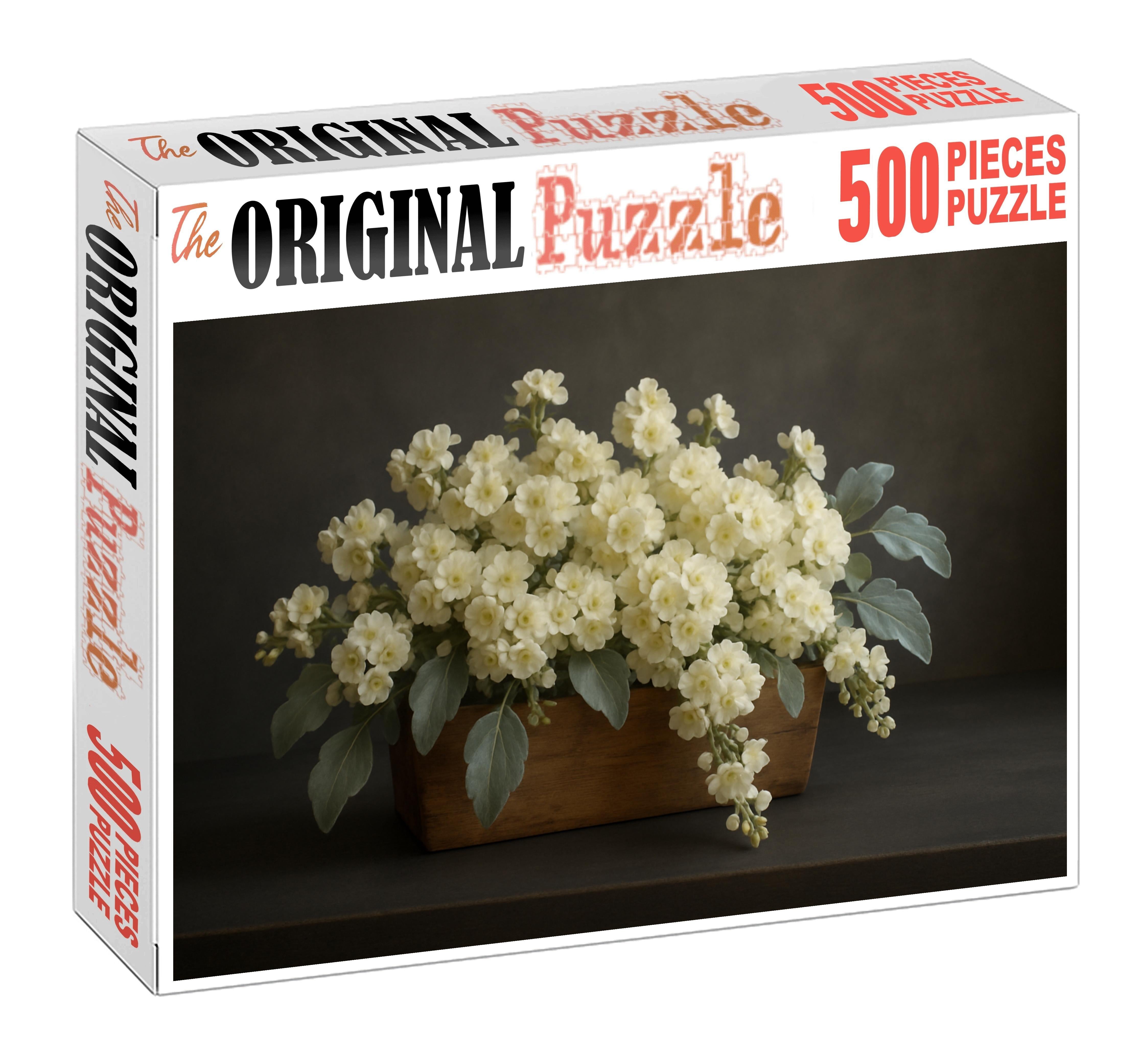 Ivory Cascade Centerpiece 200 Piece Puzzle