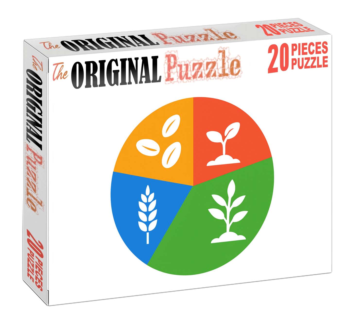 Agricultural Crop Rotation Cycle Diagram Puzzle For Adults