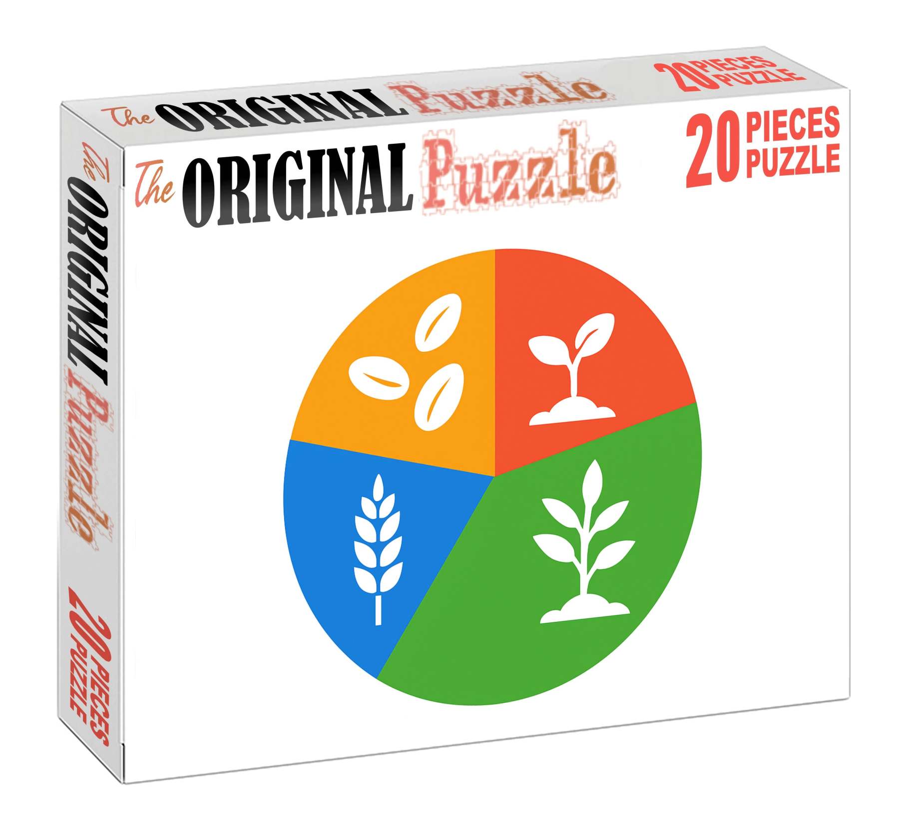 Agricultural Crop Rotation Cycle Diagram Puzzle For Adults