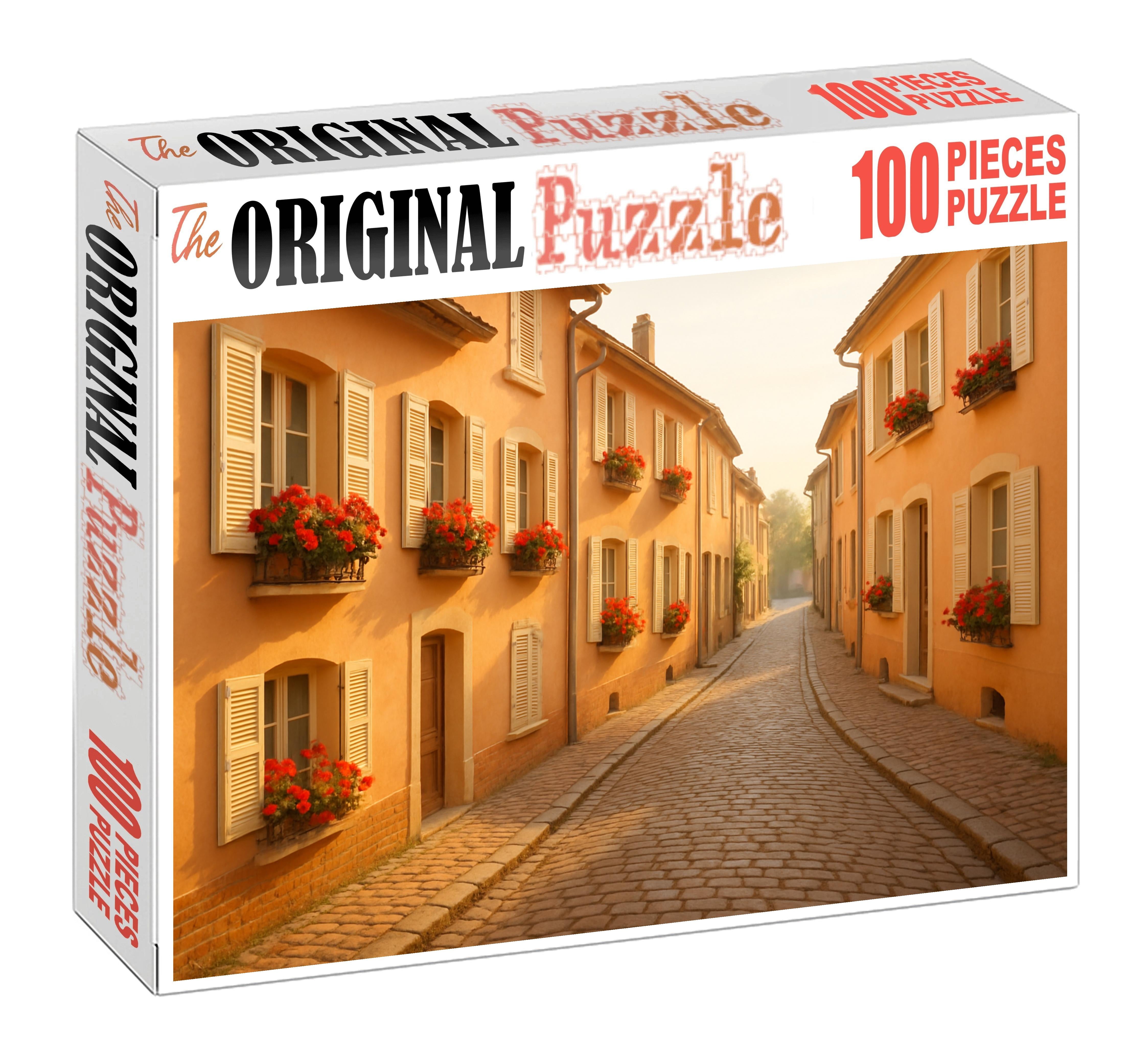 Apricot Row 100 Piece Puzzle