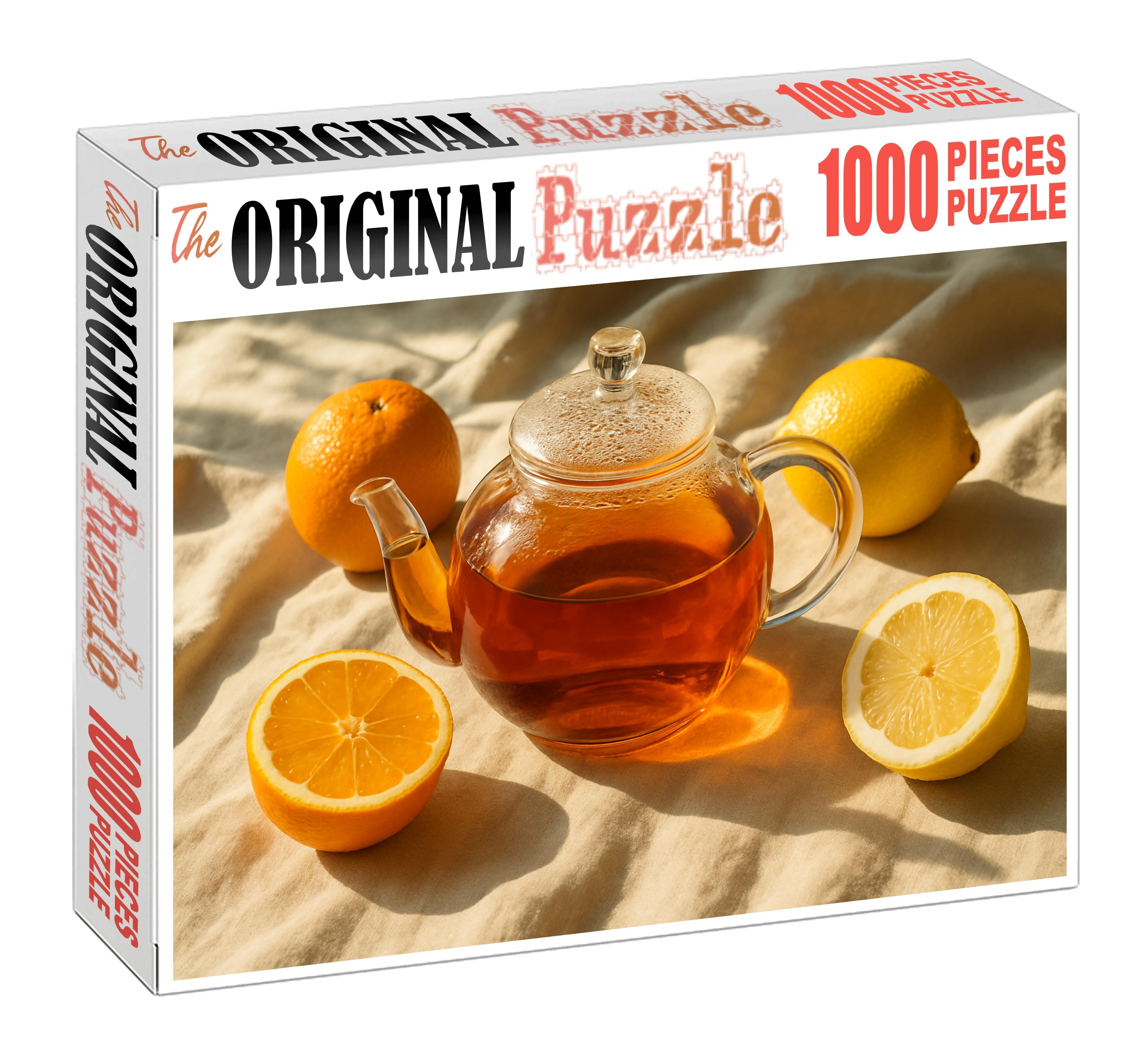 Citrus Sunrise Black Tea 500 Piece Puzzle