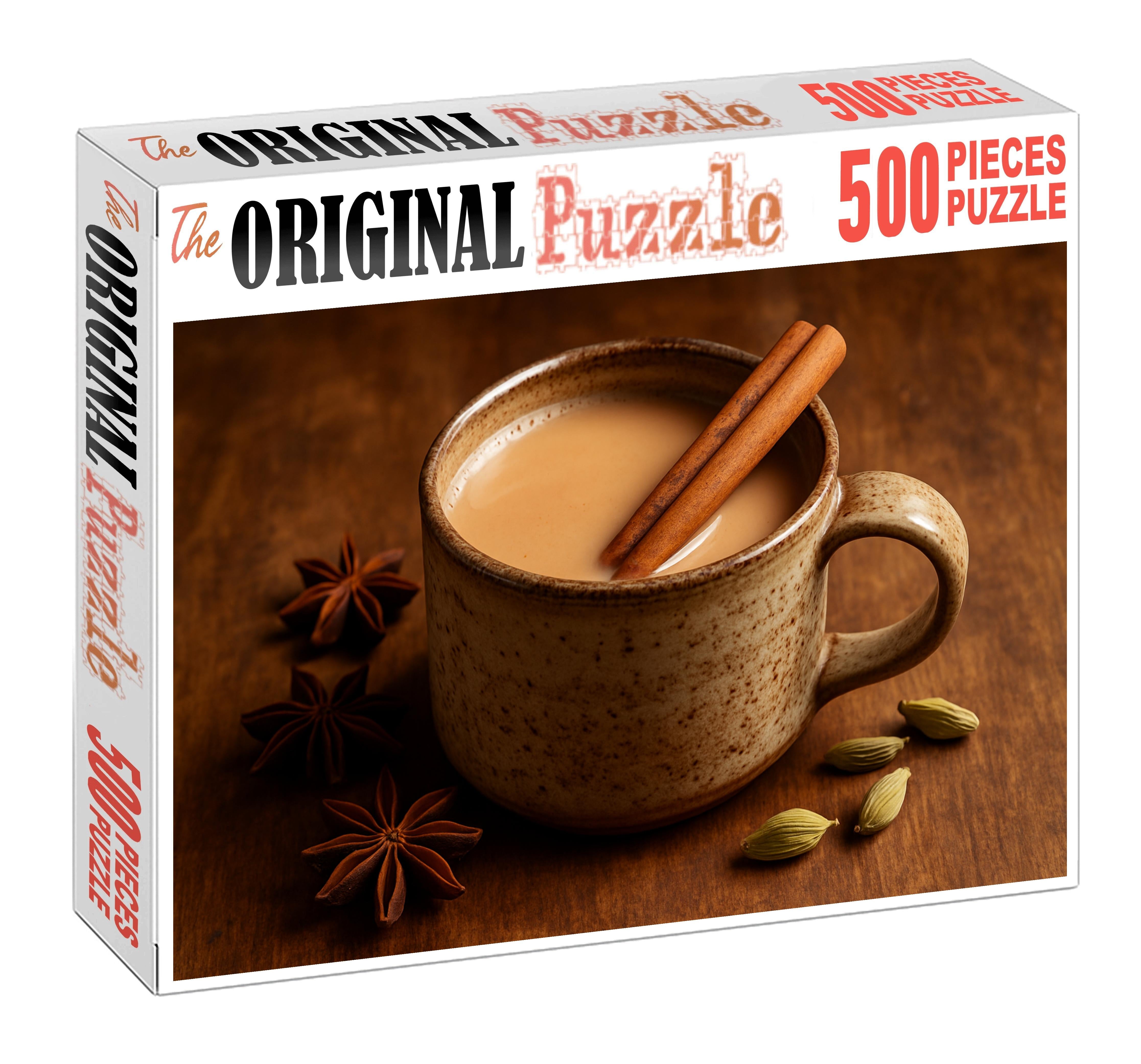 Golden Spice Chai Premium Puzzle Pieces