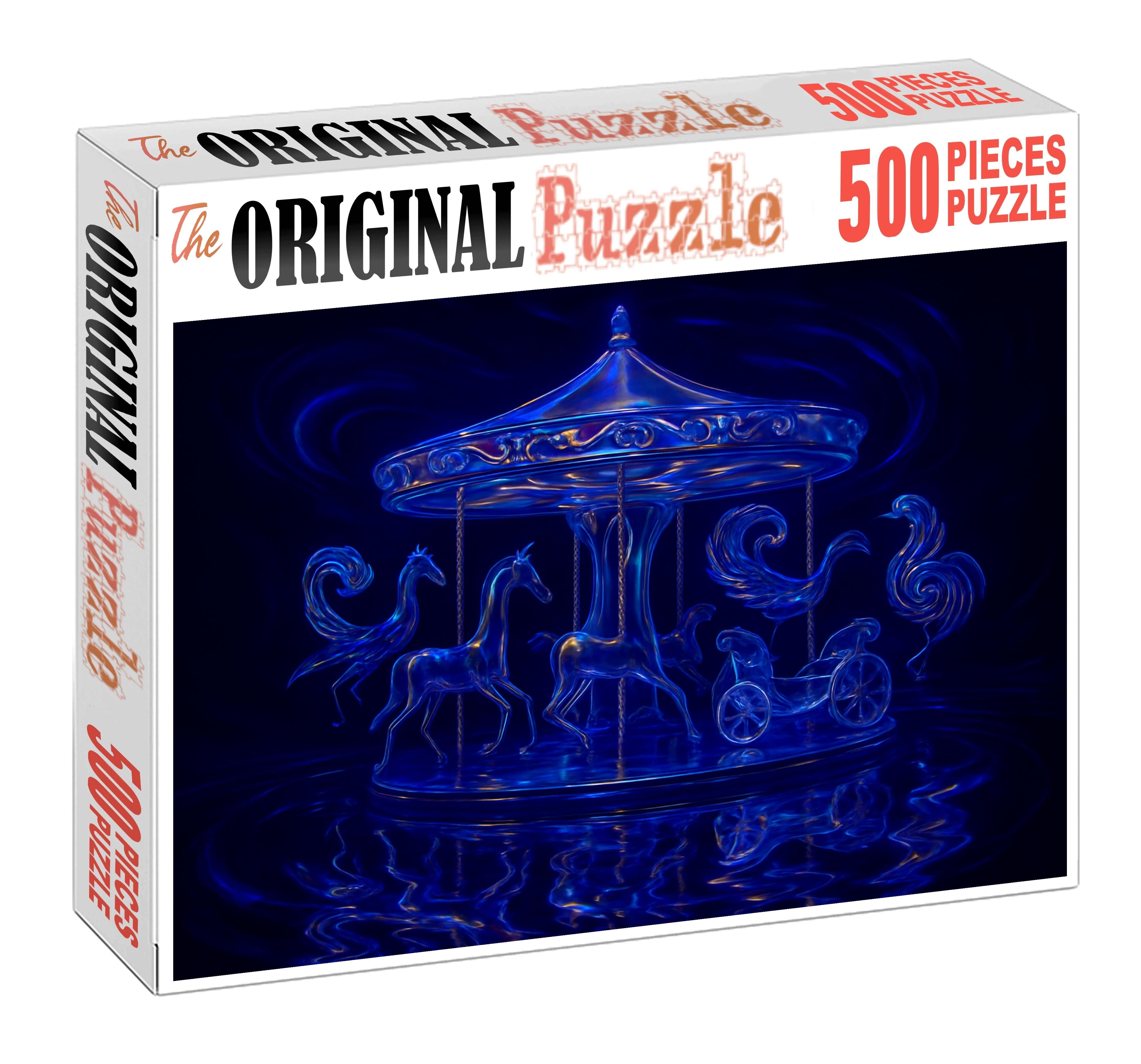 The Surreal Carousel Of Twisted Reflections Puzzle For Adults