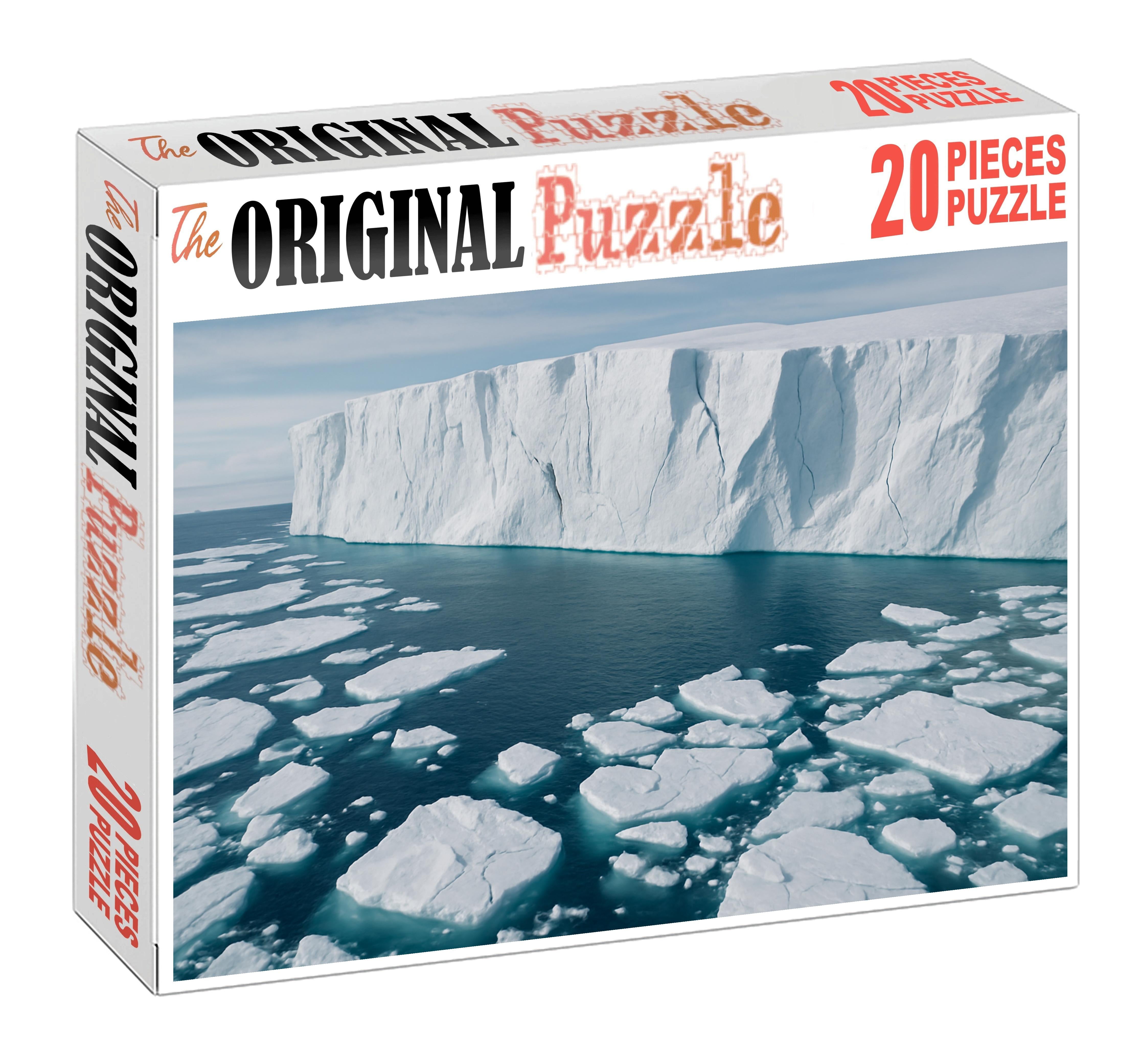Glacial Ice Shelf Margin 1000 Piece Puzzle