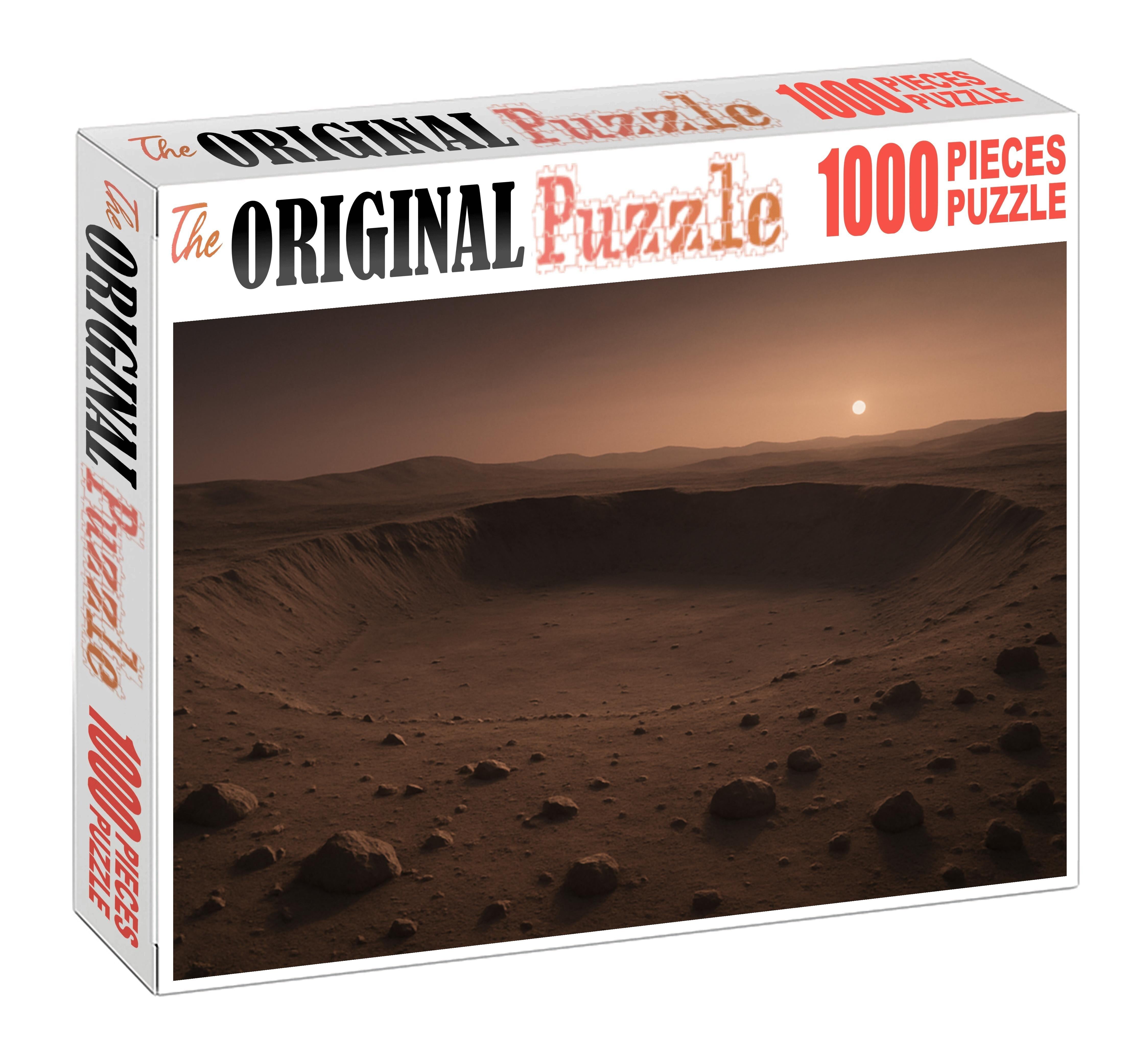 Dusky Crater Basin 1000 Piece Puzzle