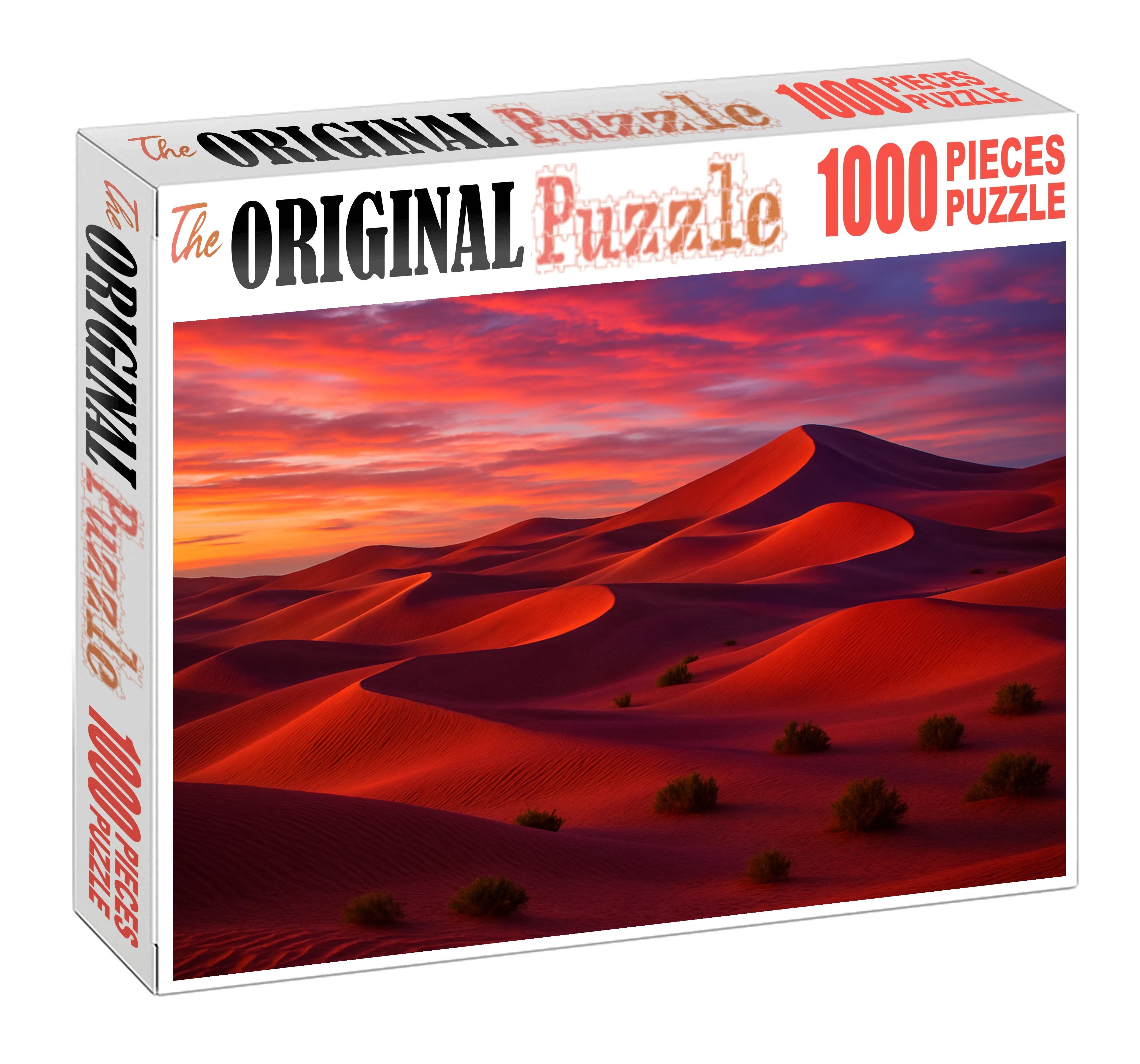 Sunset Sand Dunes 100 Piece Puzzle