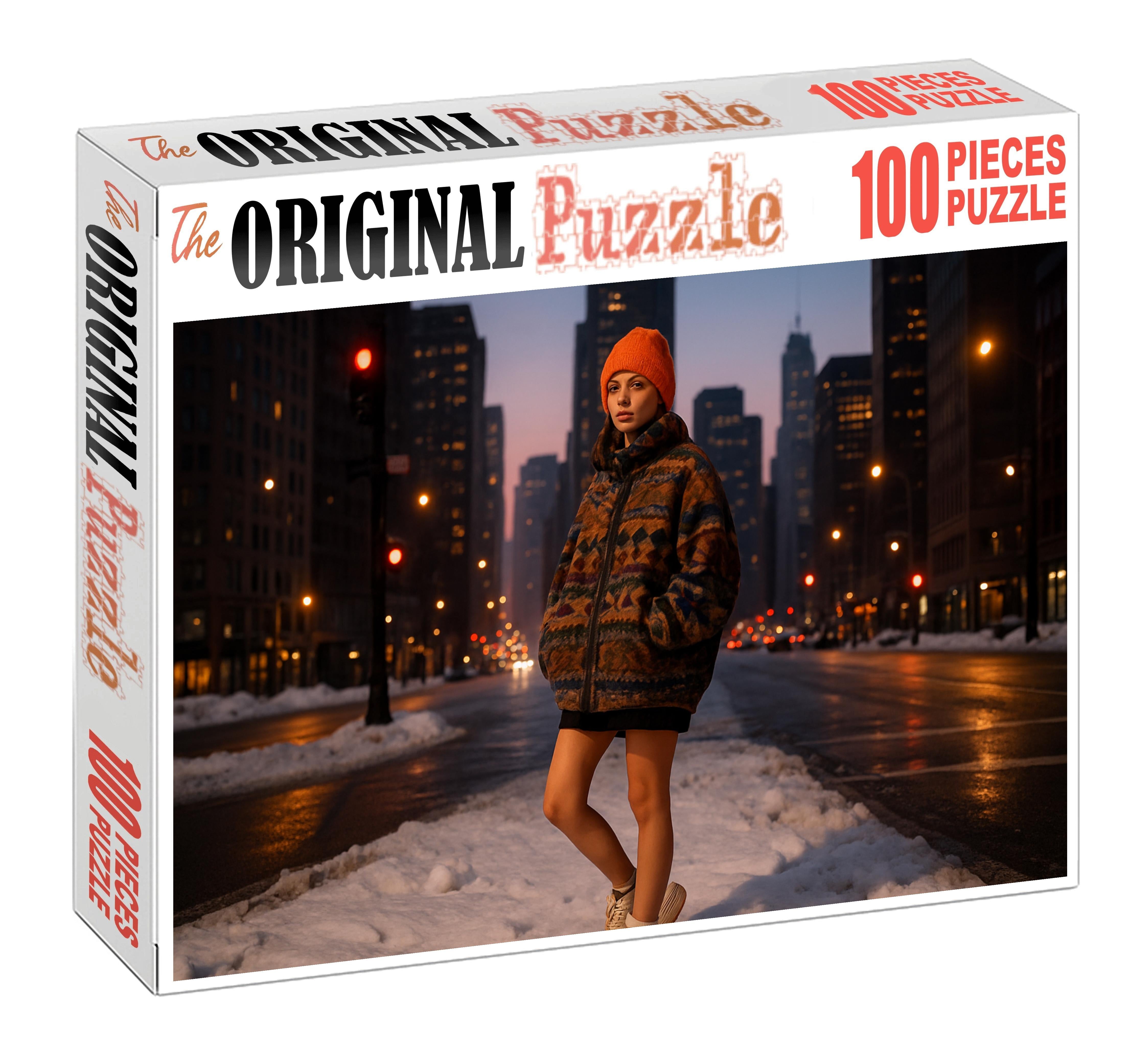 Urban Streetwear Renaissance Bold Patterns Meet Retro Cuts Mini Puzzle