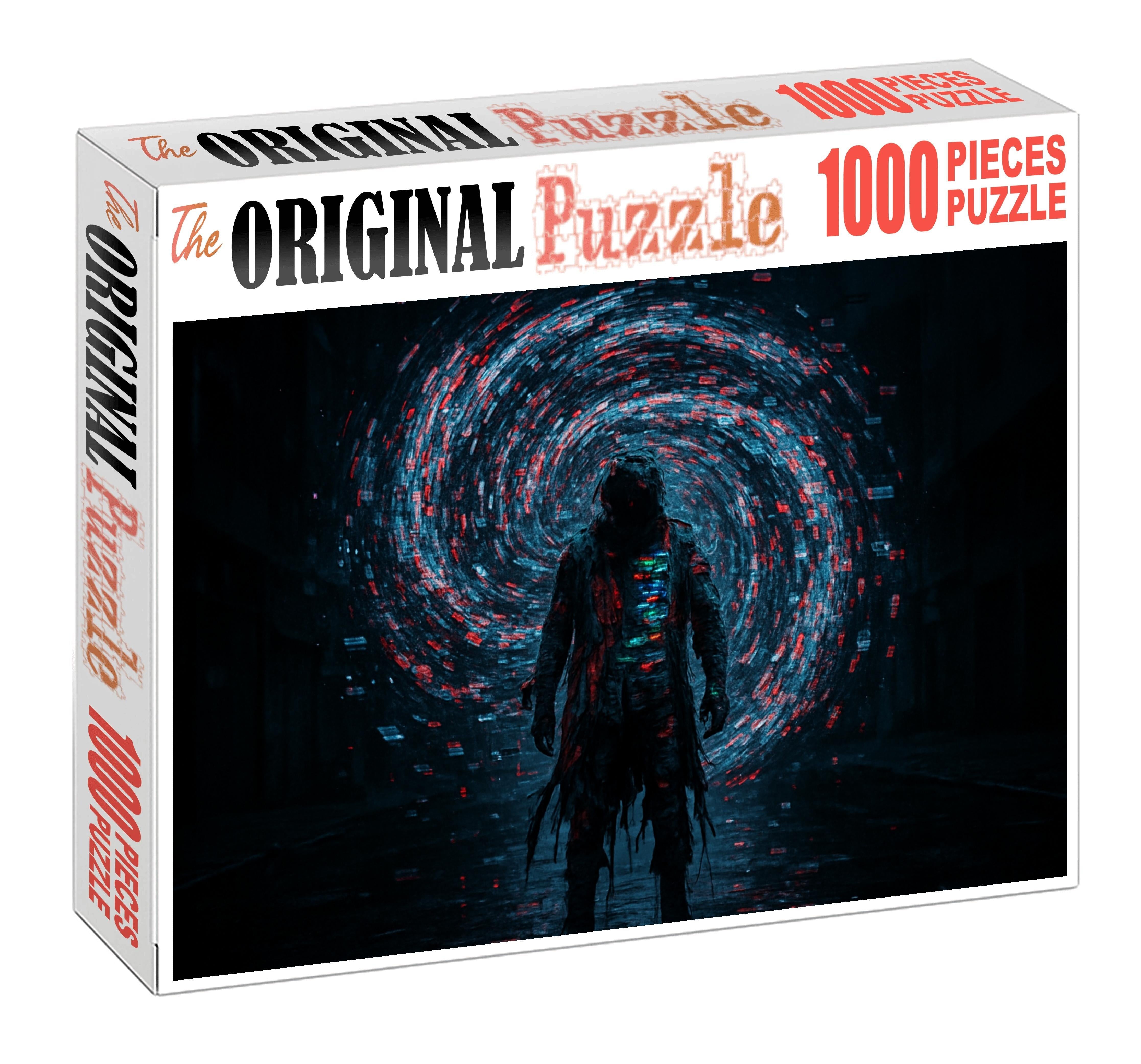 Glitchcore Digital Anarchy Disrupted Signals And Chaotic Visuals 20 Piece Puzzle