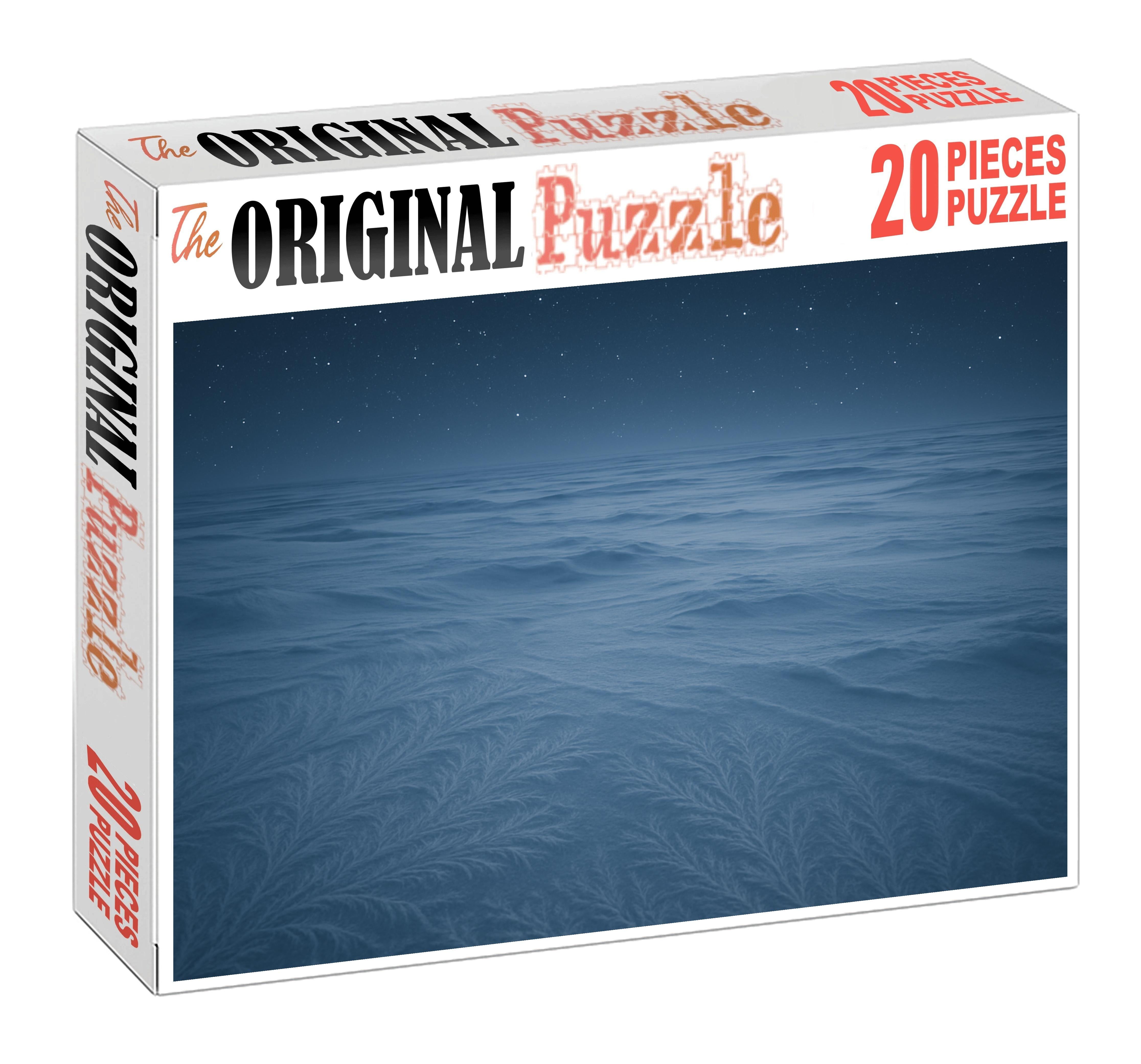 Frozen Moonlight Plains Large Format Puzzle