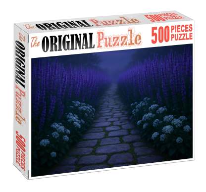 Twilight Lavender Lane 50 Piece Puzzle