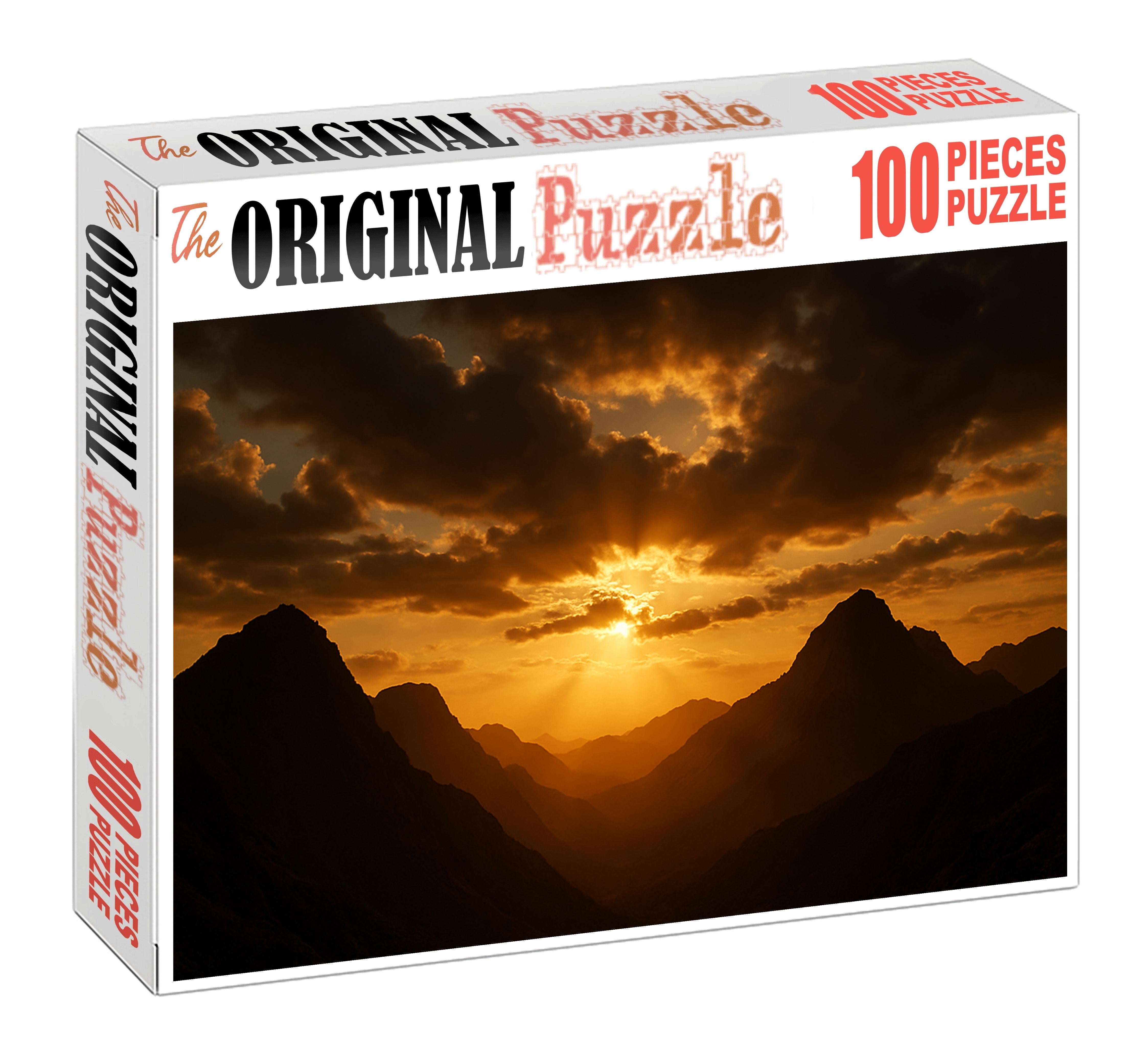 Burnished Gold Embrace 1000 Piece Puzzle