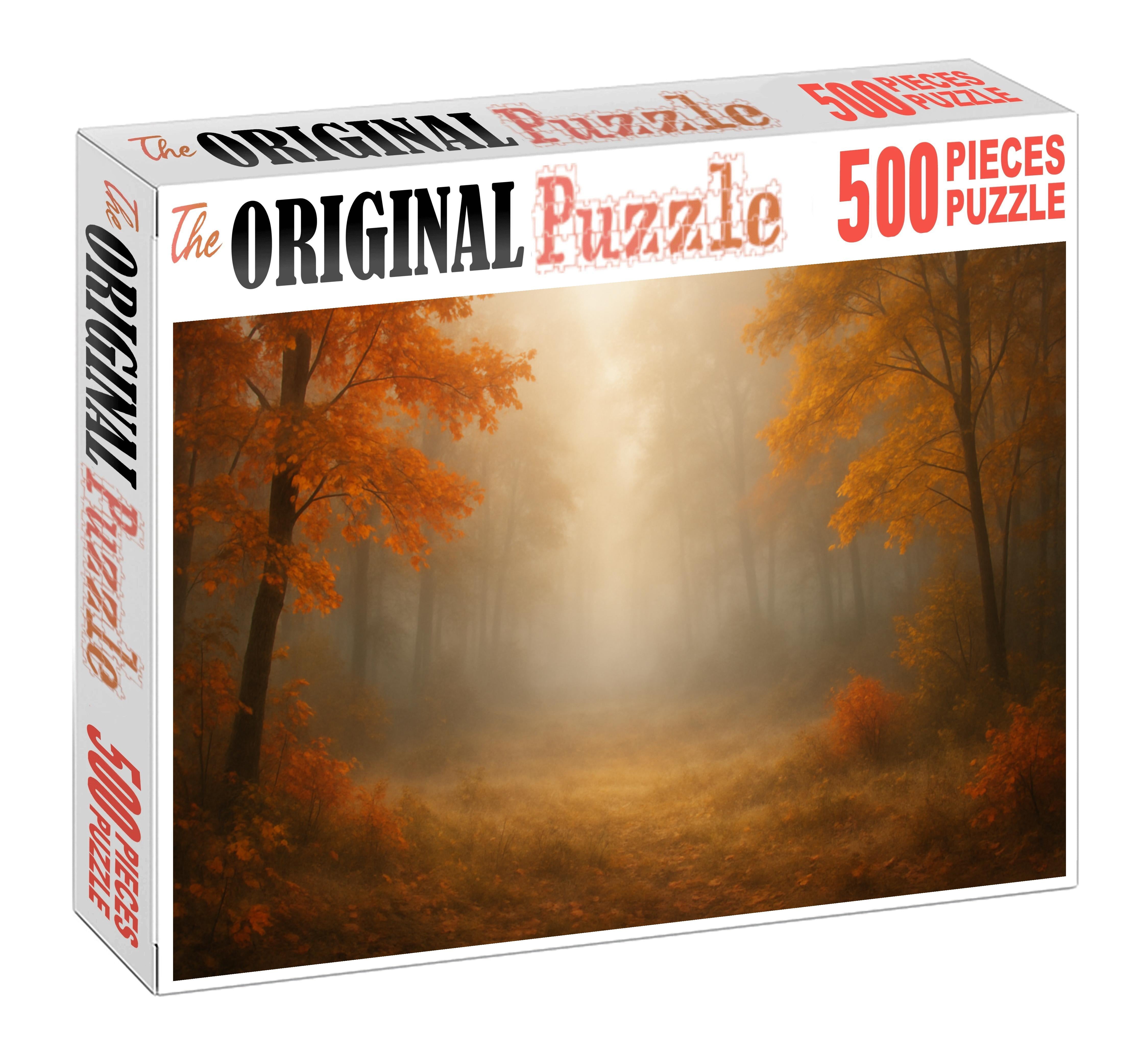 Misty Woodland Clearing Easy Puzzles