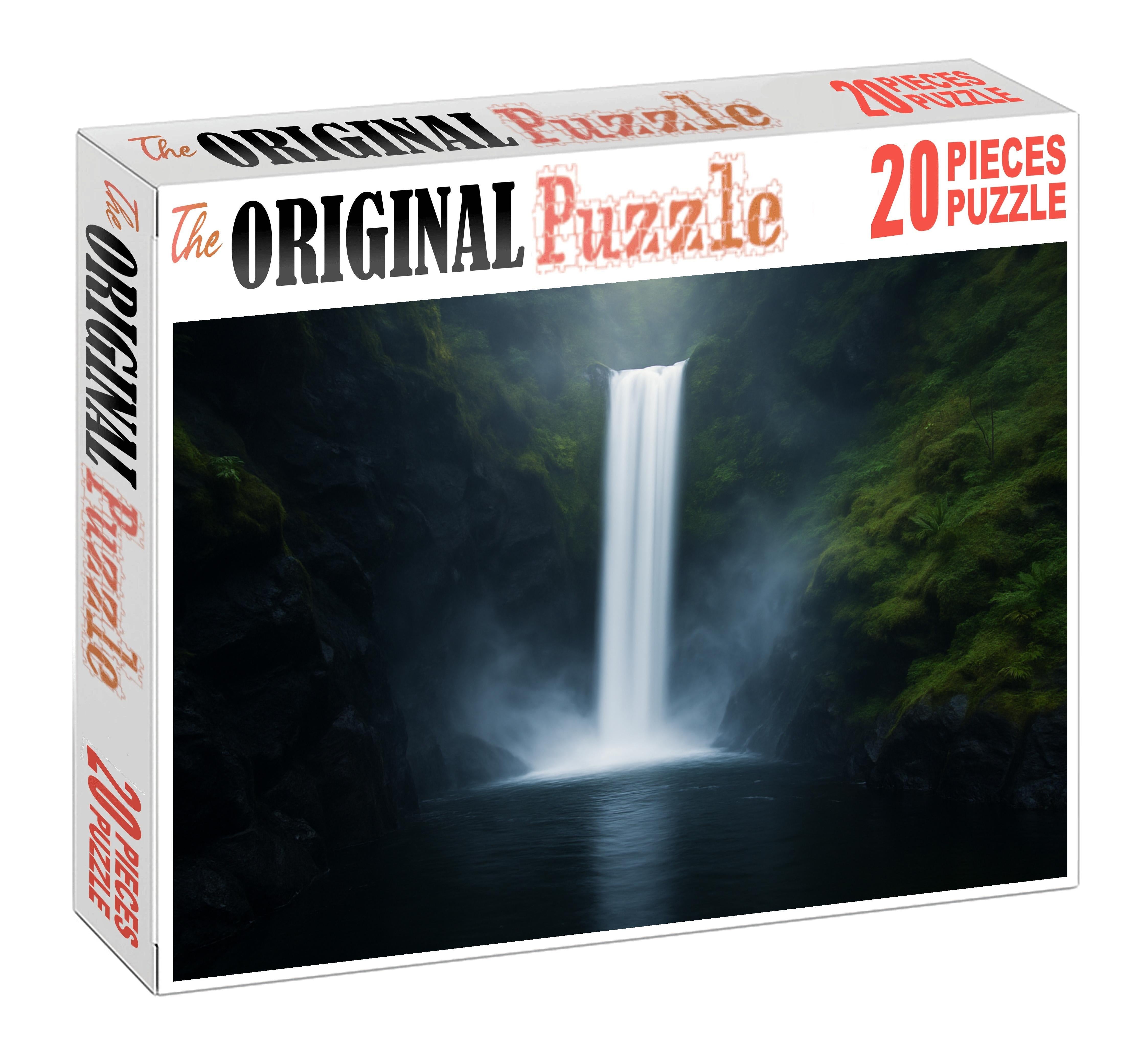 Ivory Mist Plunge Custom Jigsaw Puzzle