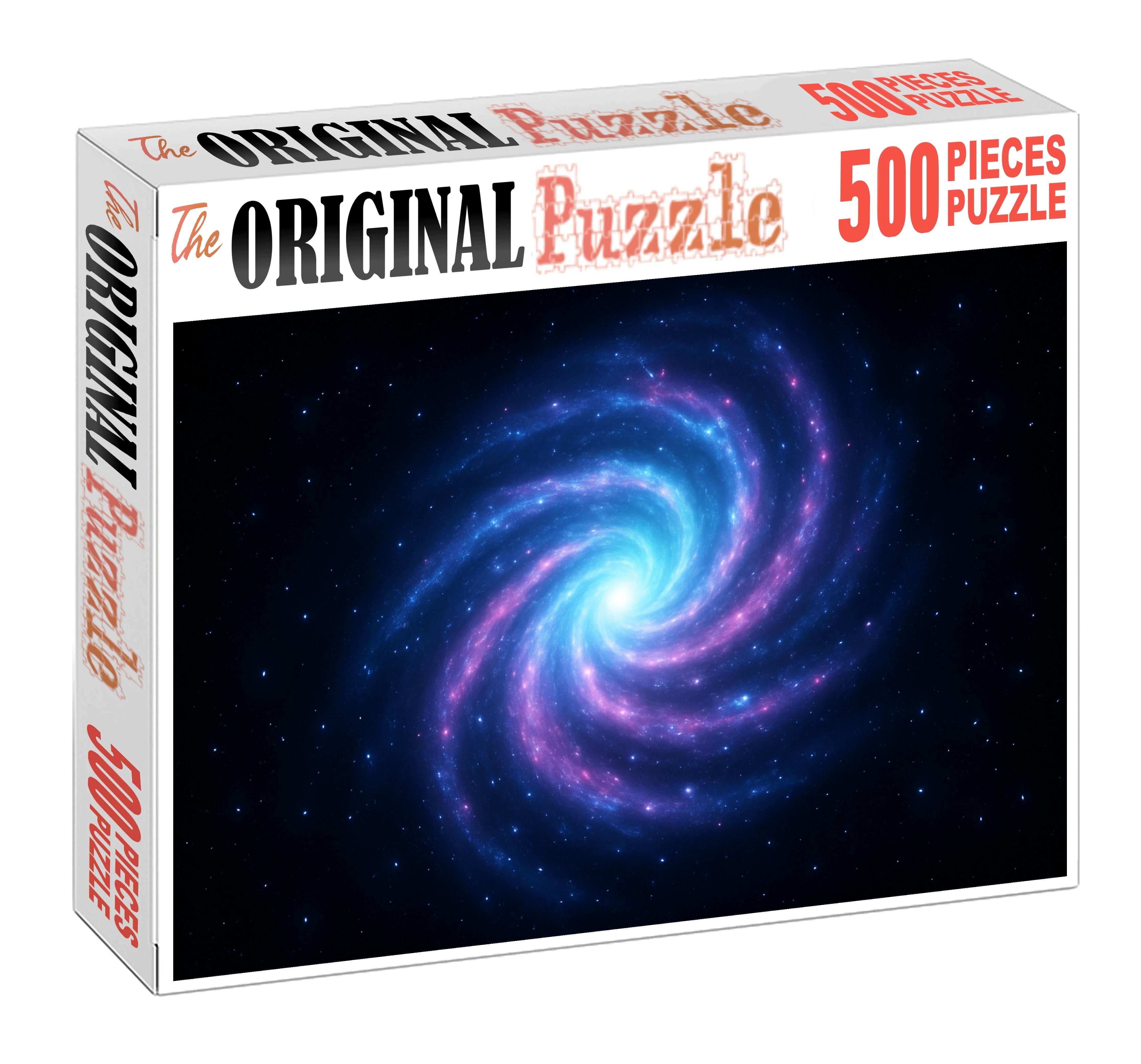 Luminous Spiral Nebulae Cascade Puzzle Challenge