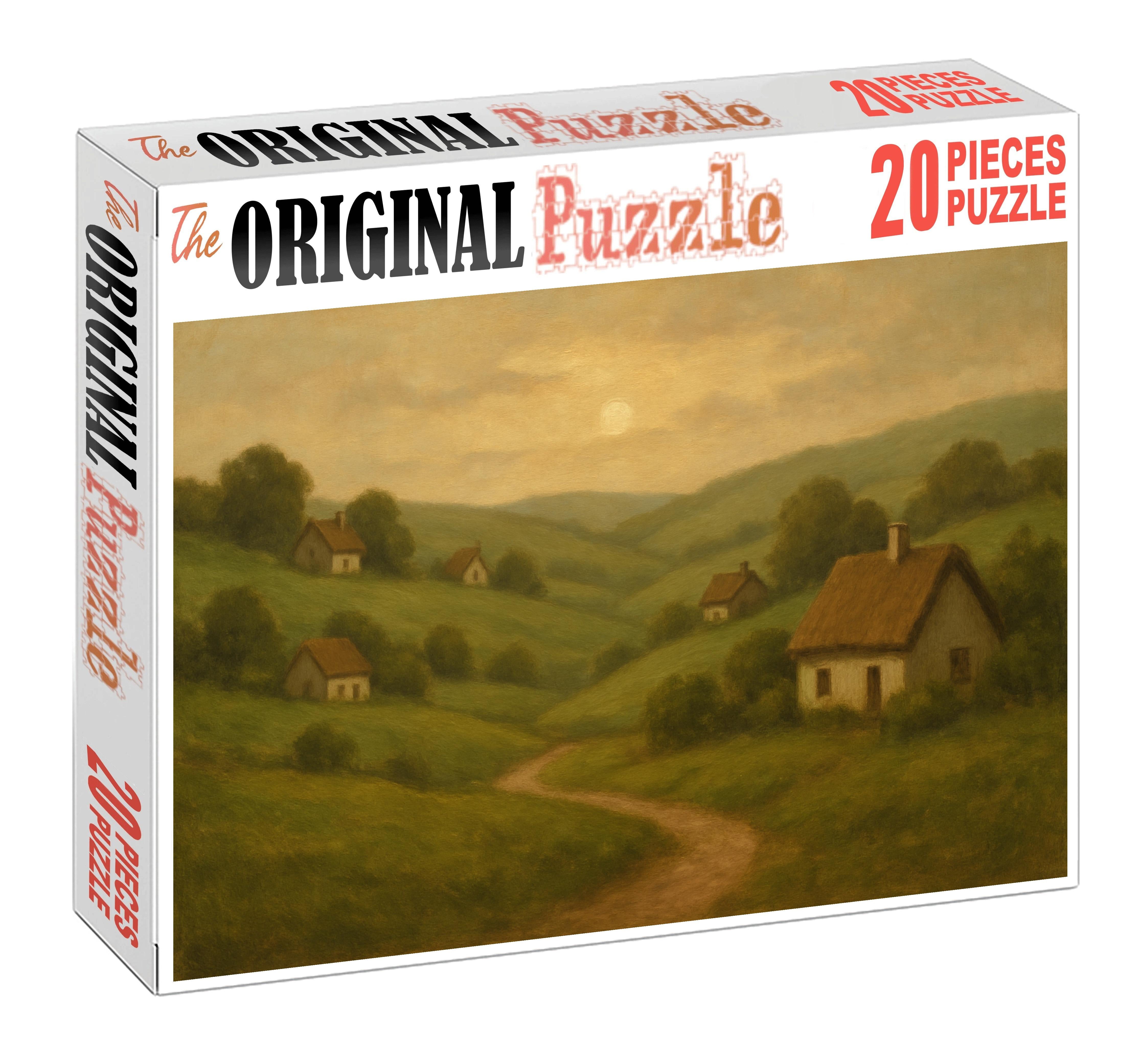 The Tranquil Village Large Format Puzzle