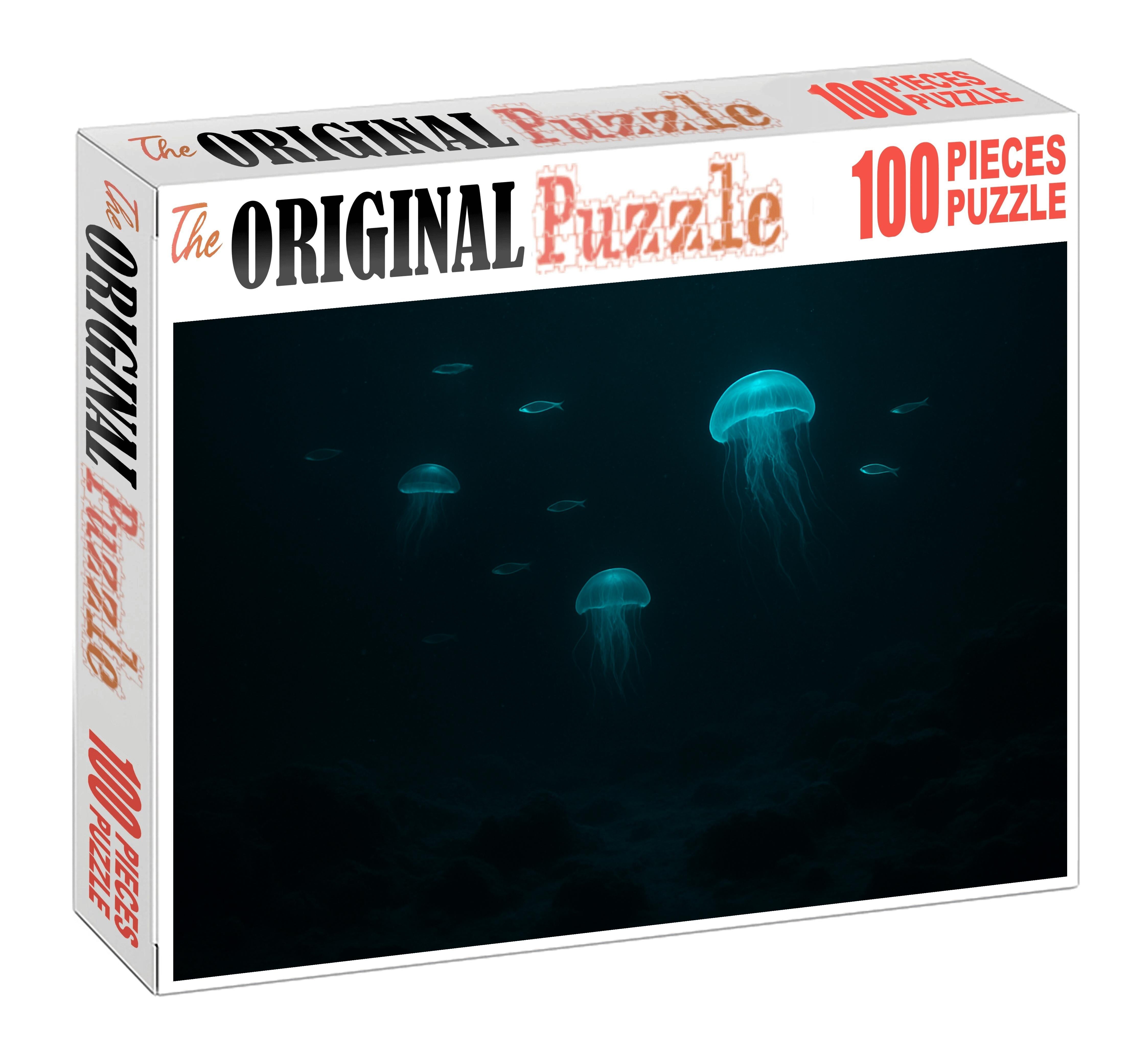 Midnight Abyss Glow 100 Piece Puzzle