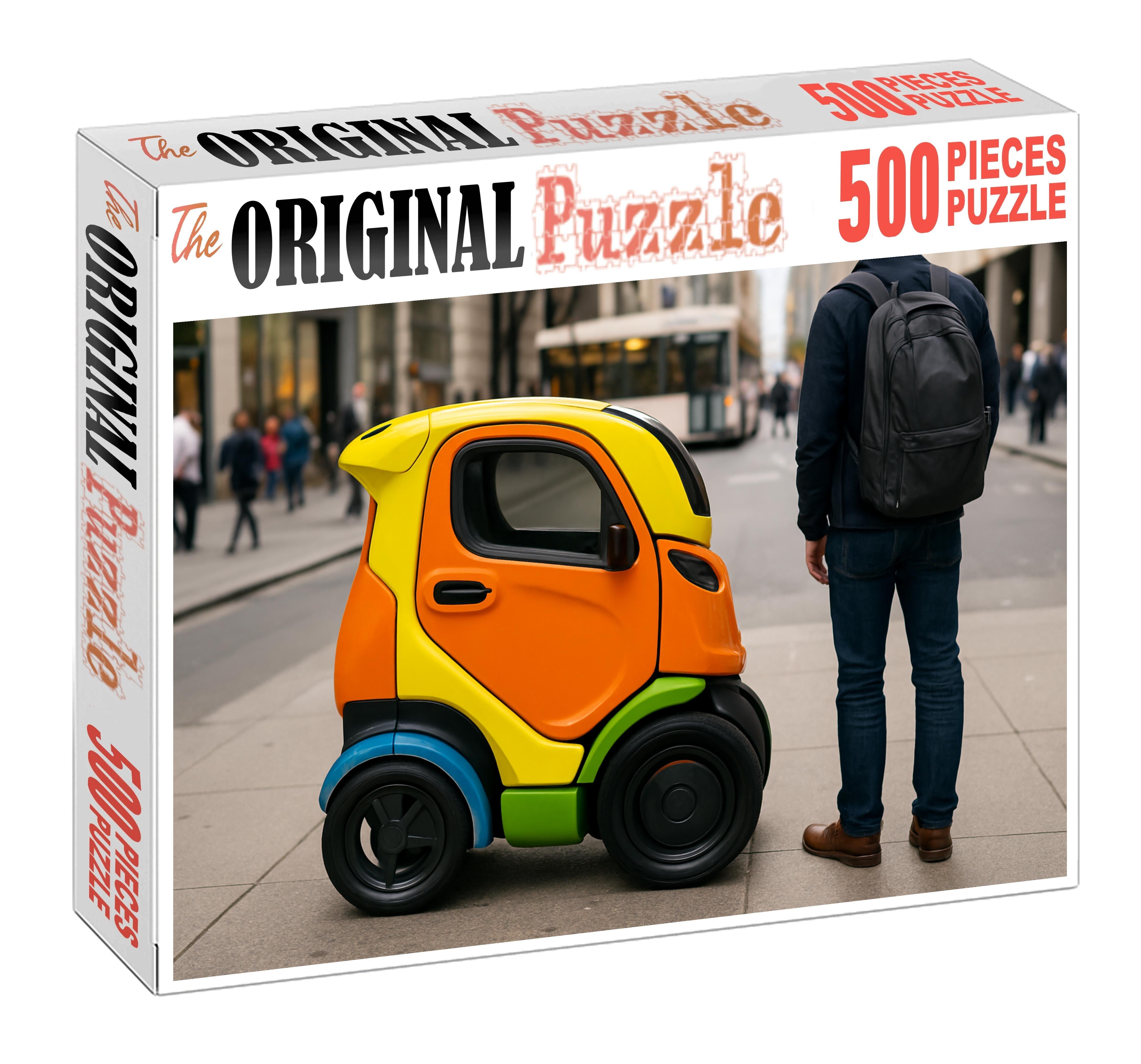 Foldable Electric Personal Pod Easy Puzzles
