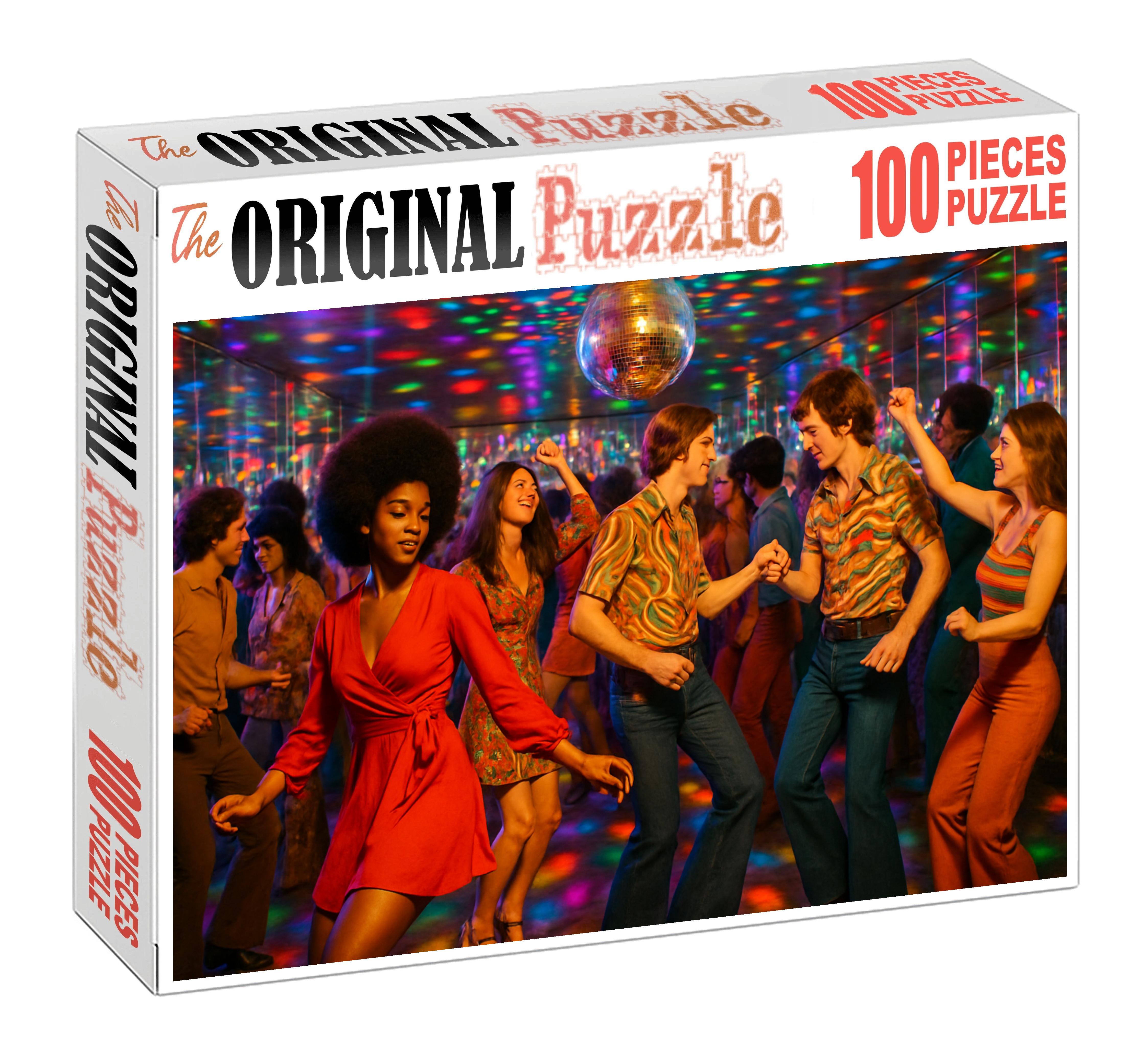Retro Dancefloor Revival Glittering Disco Beats And Vintage Vibes Puzzle Fun