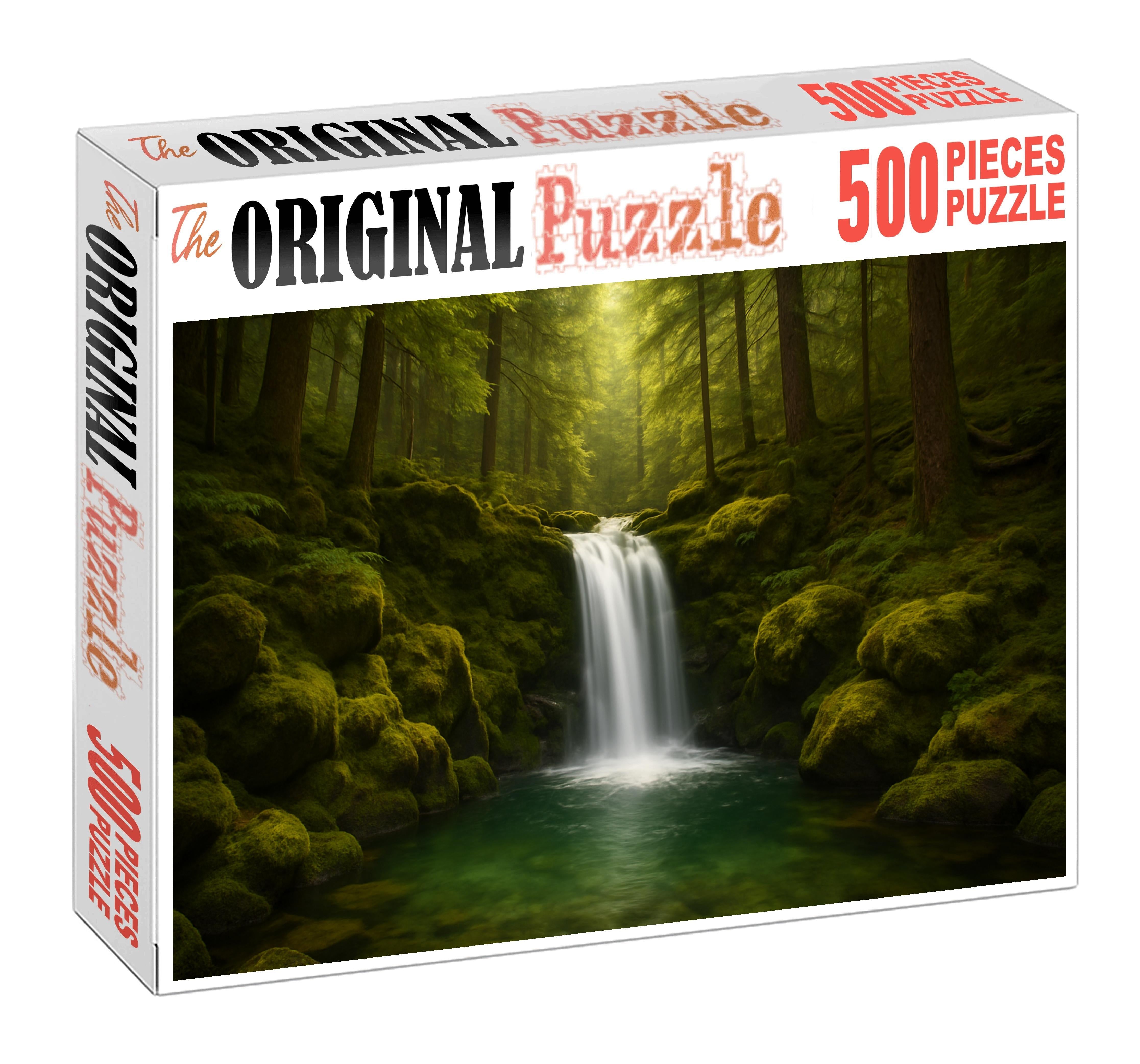Verdant Grotto Veil 200 Piece Puzzle