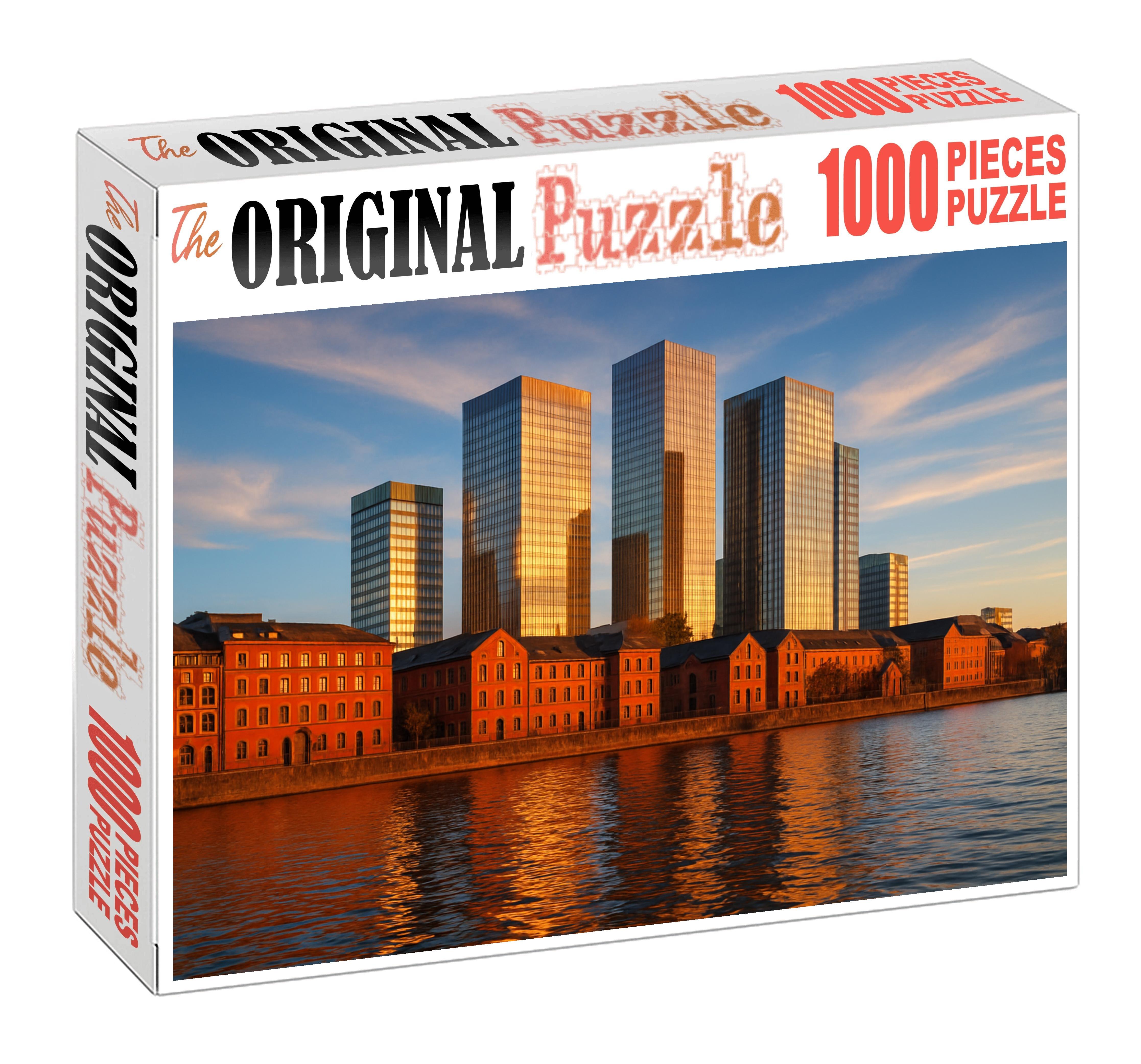 Buenos Aires Puerto Madero Skyline Riverfront Renewal With Contemporary Flair 300 Piece Puzzle