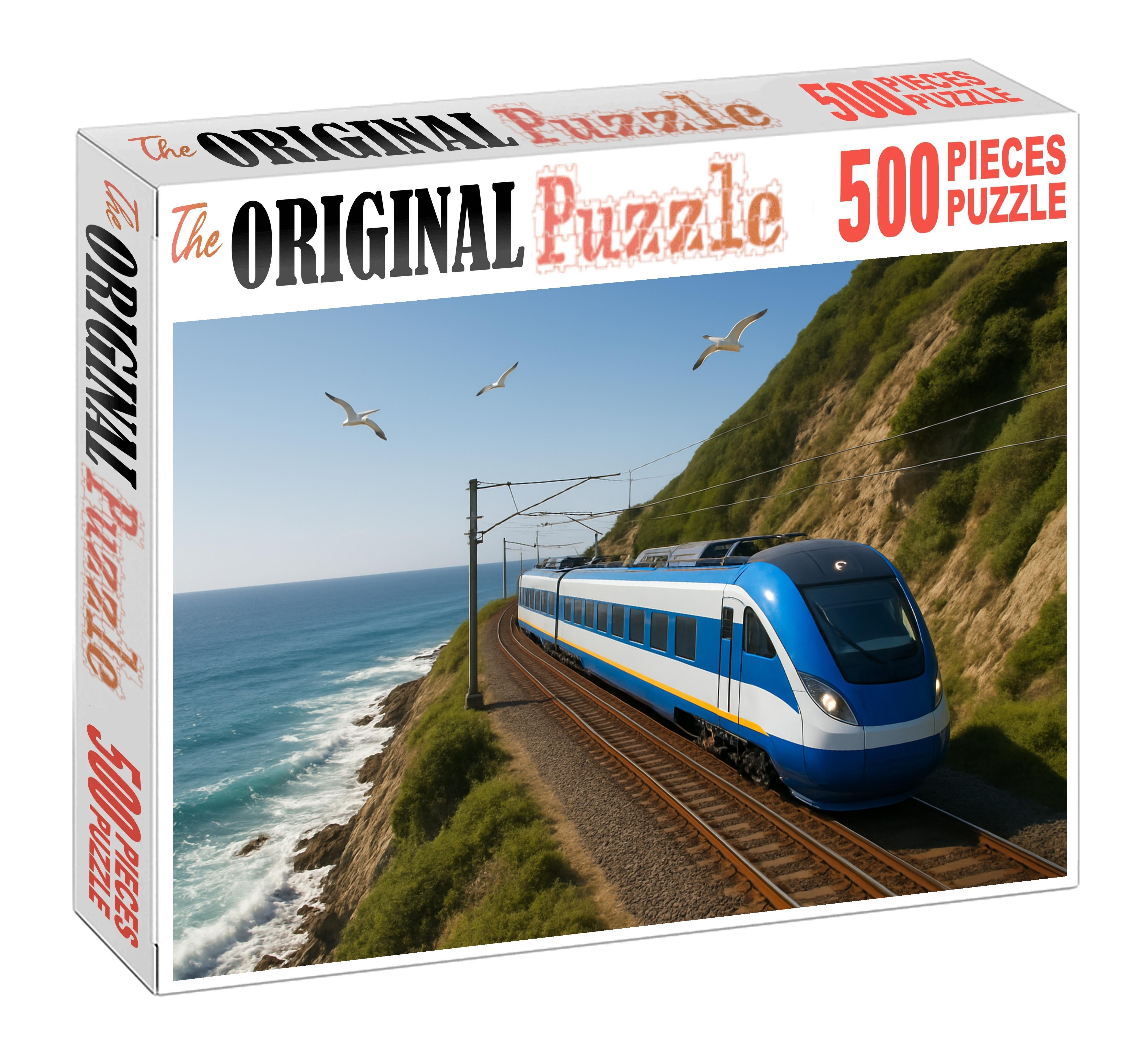 Azure Coastal Flyer Puzzle For Adults