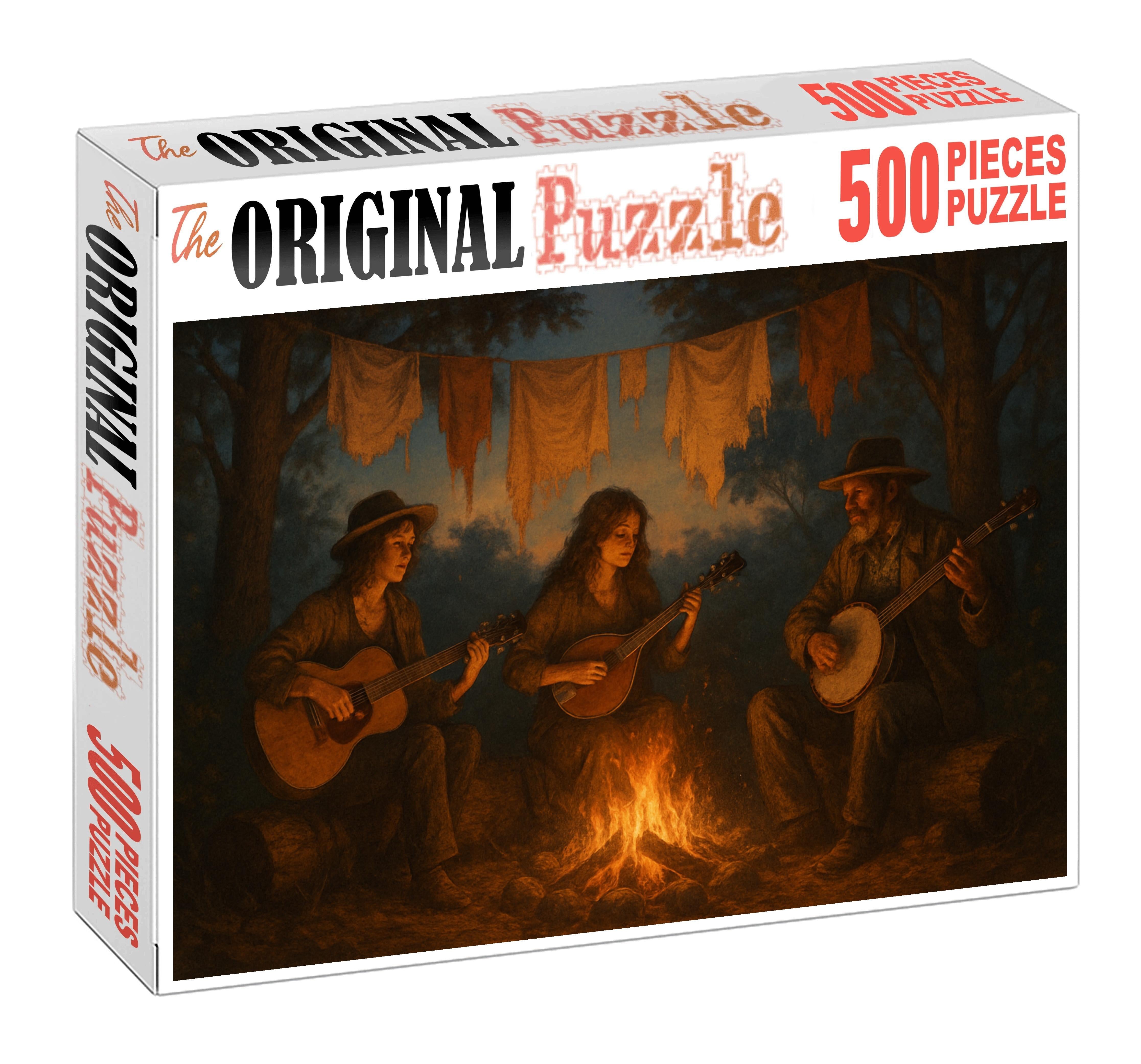 Indie Folk Revival Rustic Melodies And Earthy Aesthetics 20 Piece Puzzle