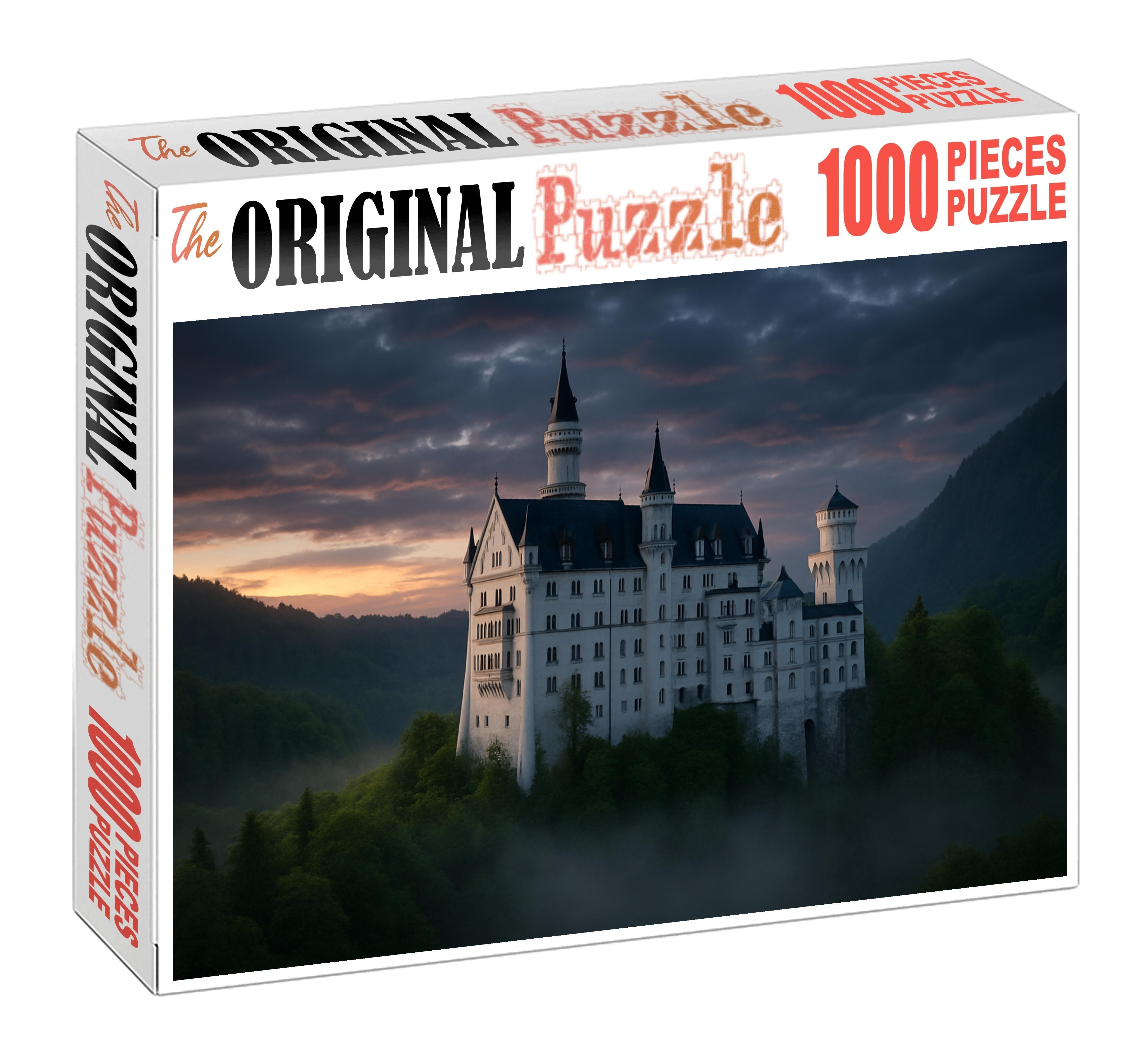 Neuschwanstein Castle Bavaria Germany Known By 6750 Worldwide As The Fairy Tale Palace Unique Puzzle Design