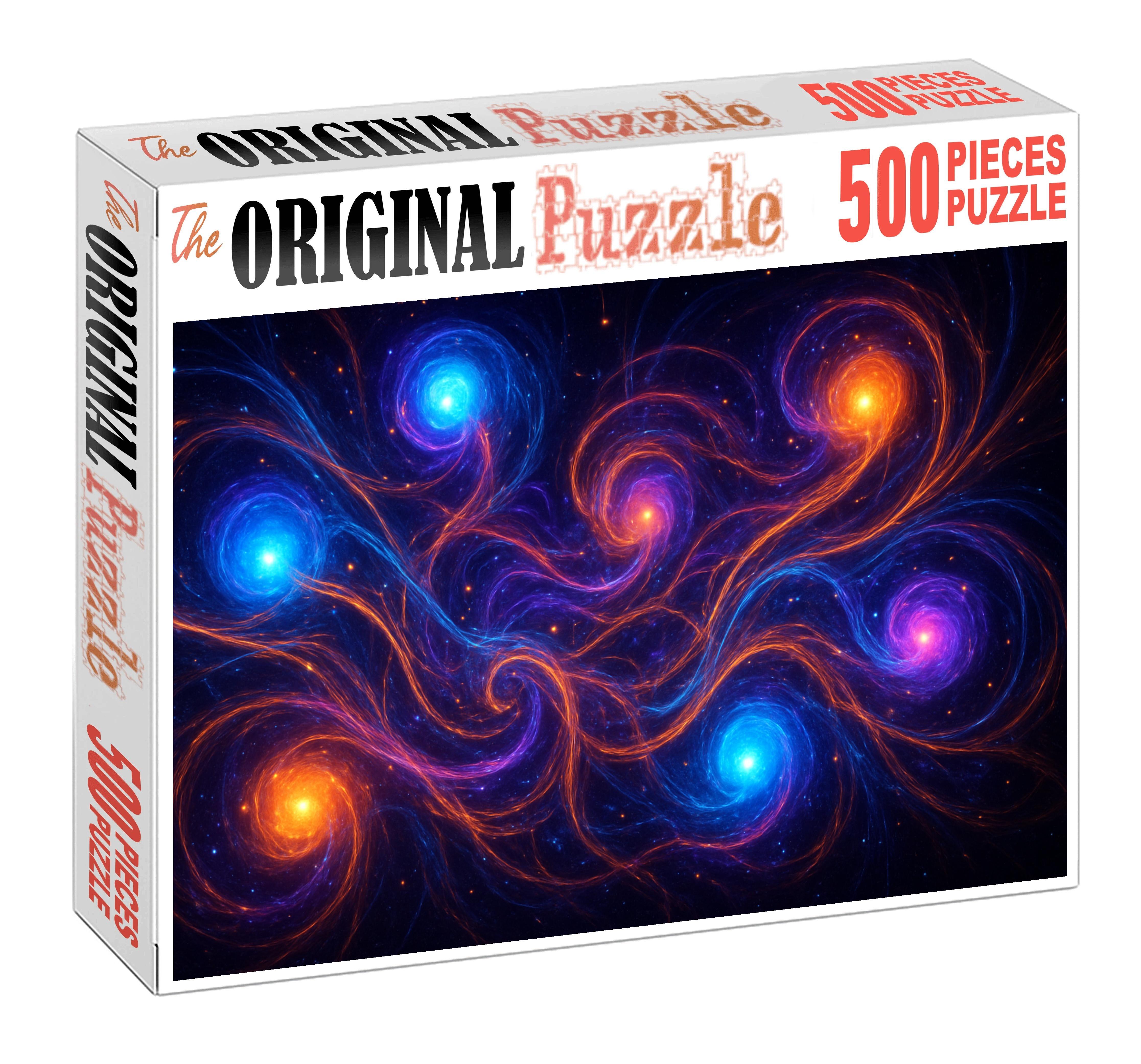 Celestial Dance Of Quantum Particles Puzzle Fun
