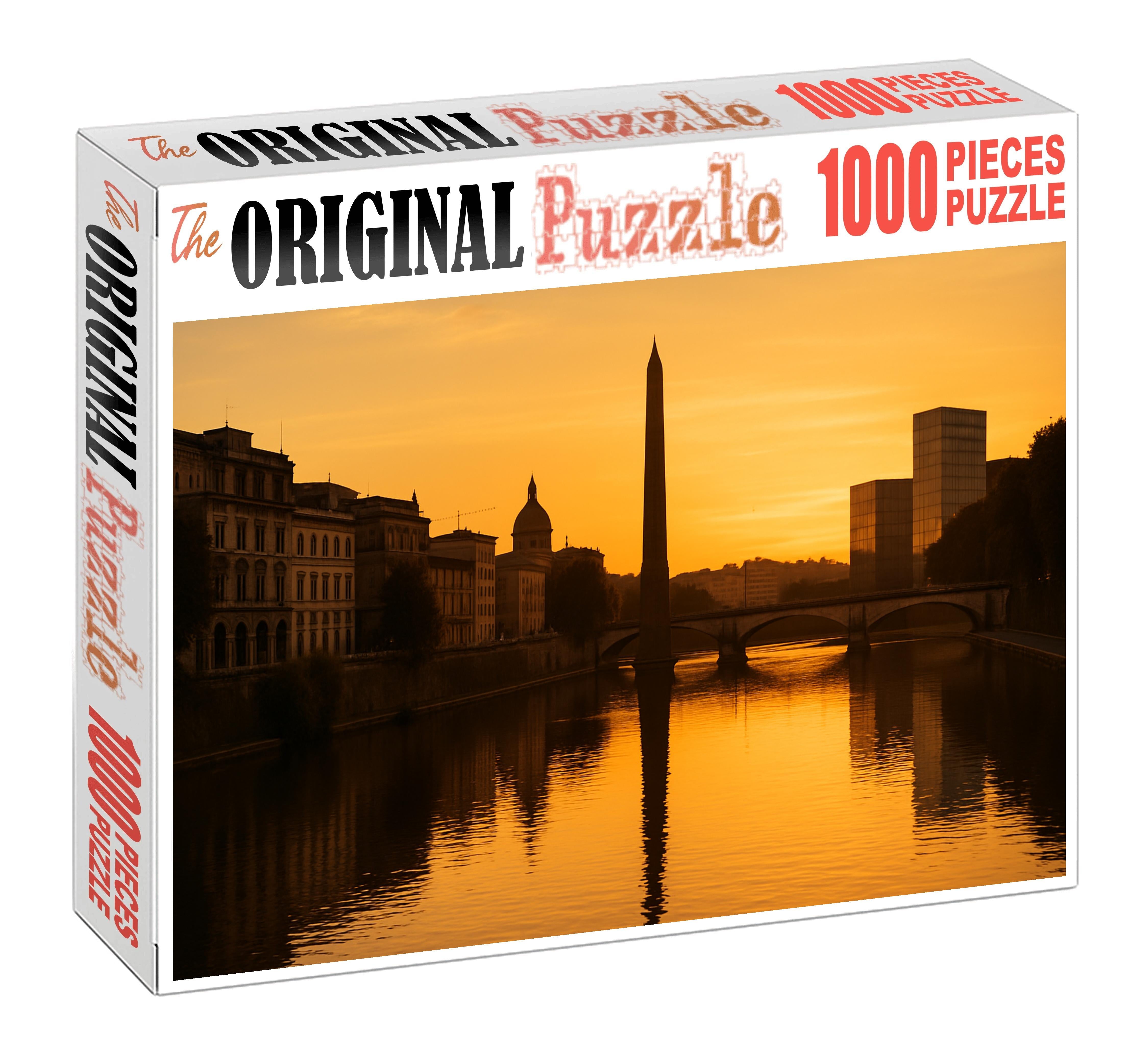 Buenos Aires Skyline Eclectic Architecture On The Ro De La Plata Mini Puzzle