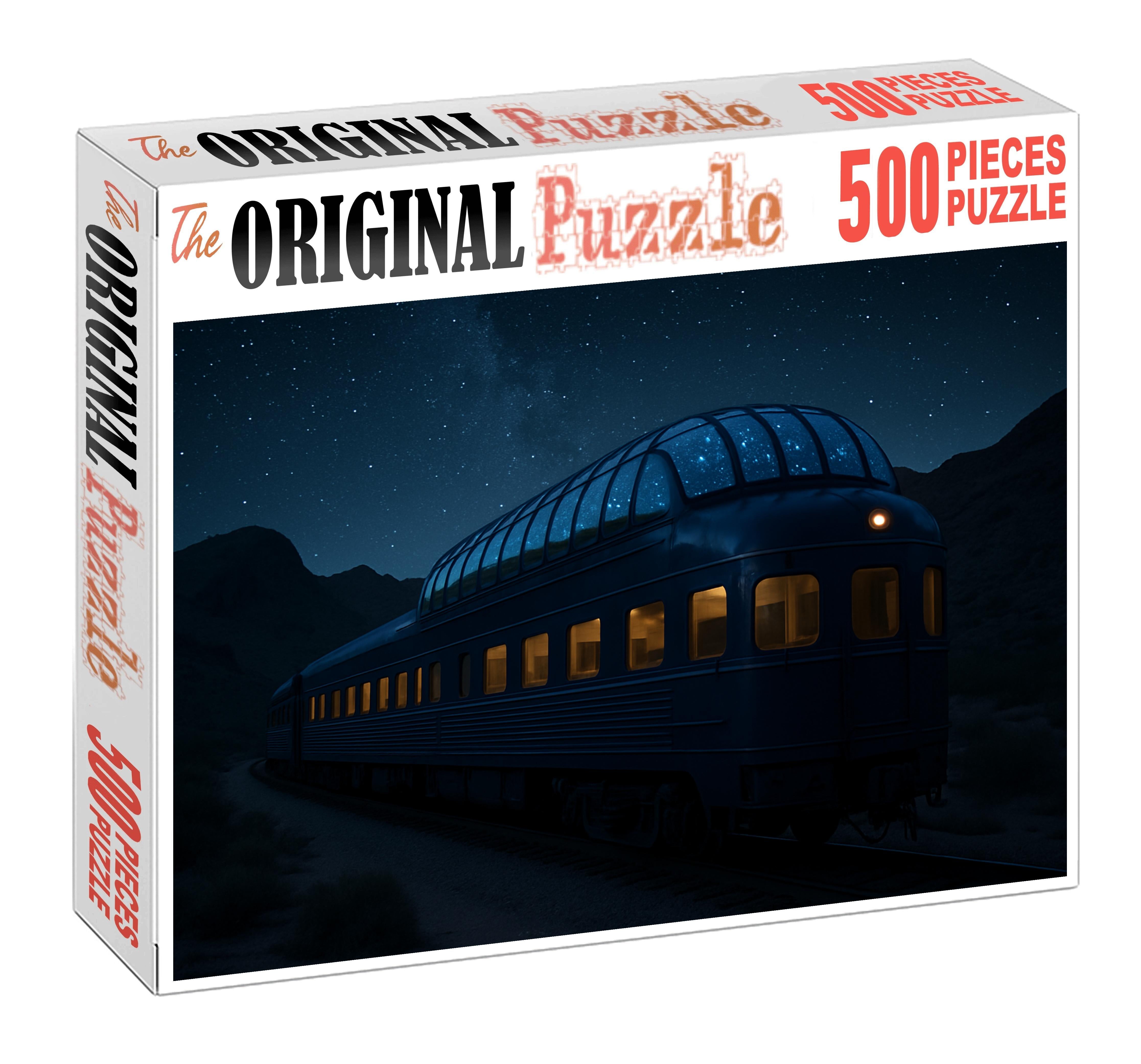 Lunar Night Observation Car 300 Piece Puzzle