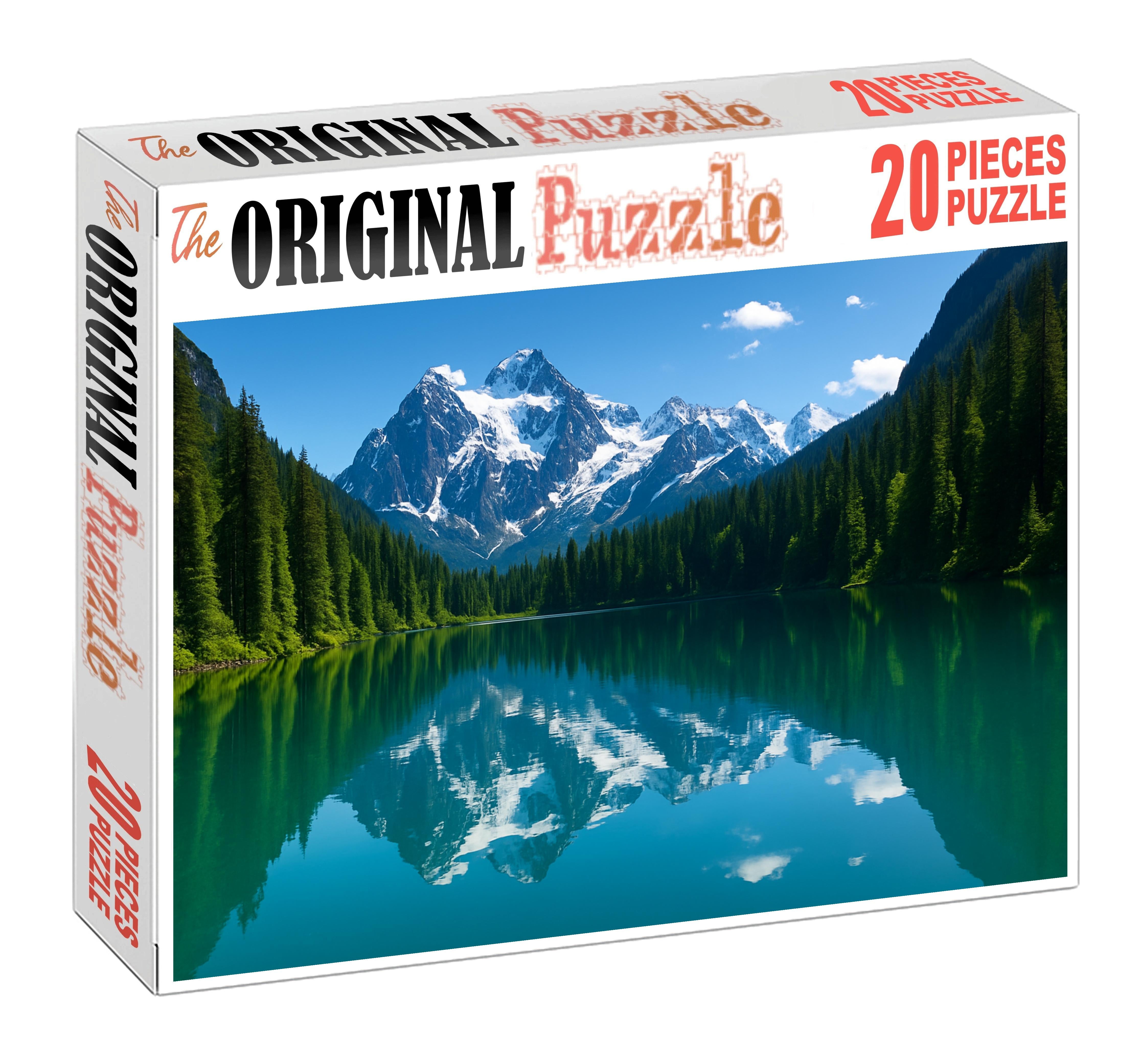 Crystal Clear Alpine Lake Puzzle Fun