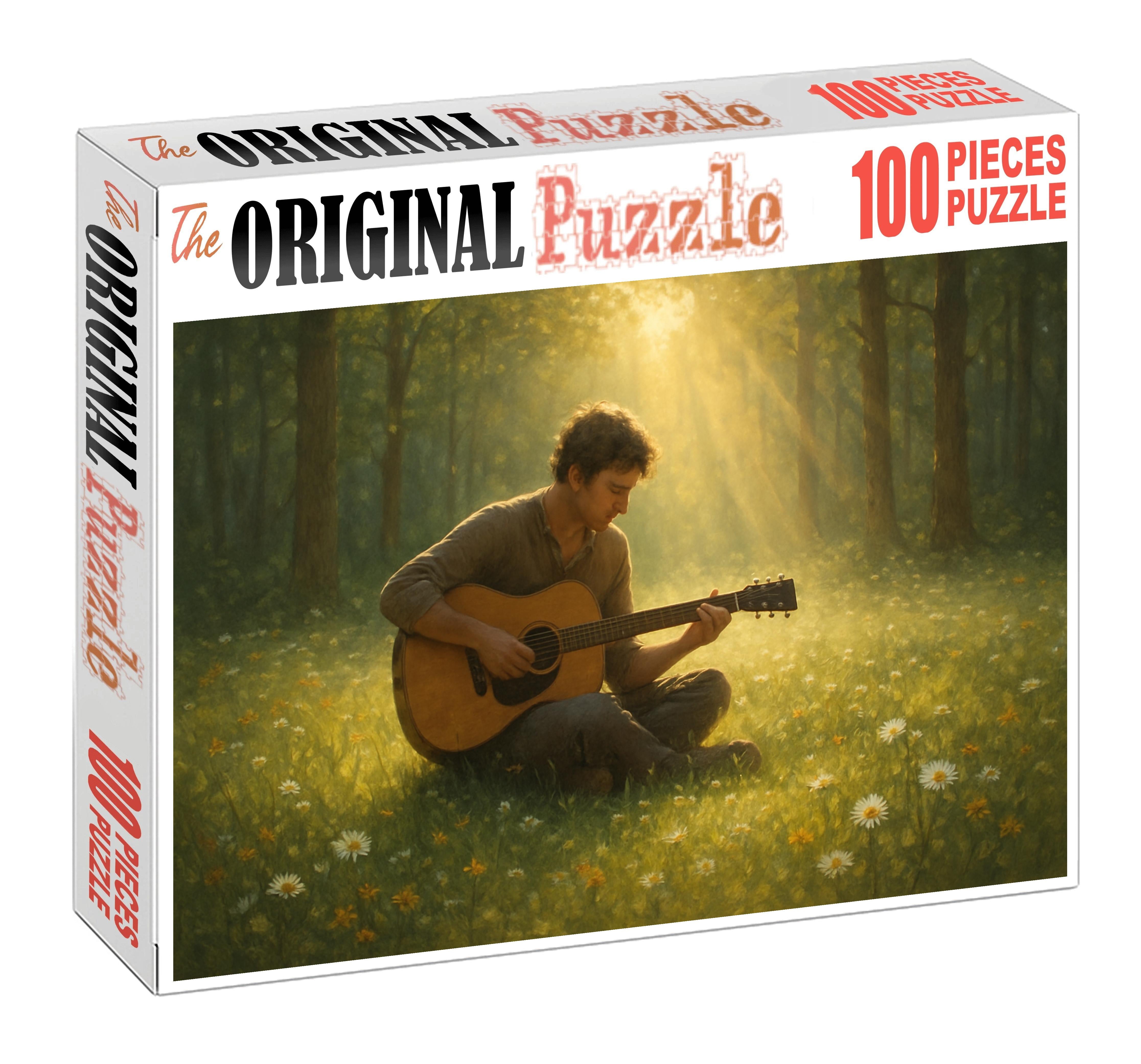 Indie Folk Revival Intimate Acoustic Storytelling And Earthy Aesthetics Custom Jigsaw Puzzle