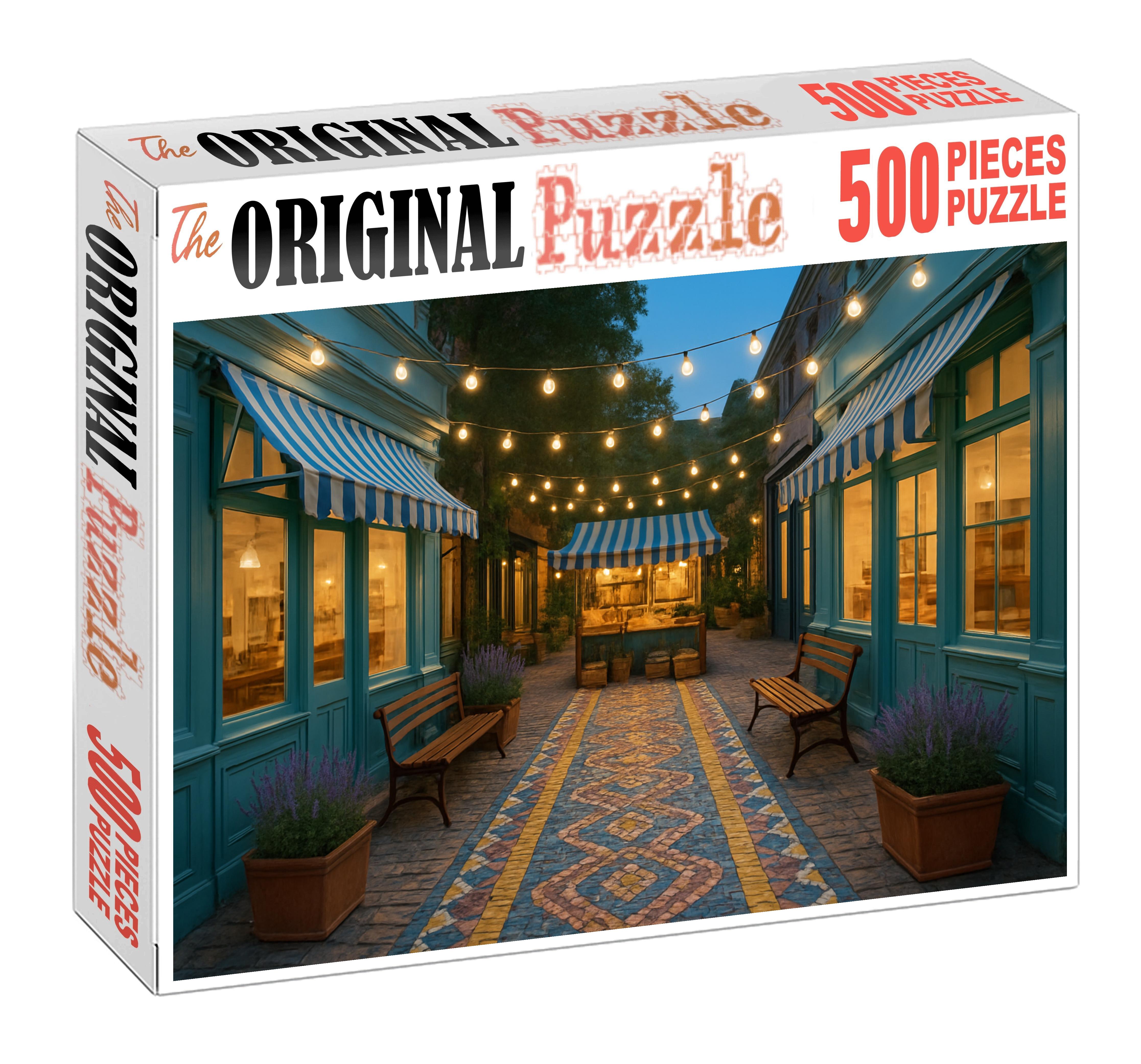 Cerulean Market Lane 200 Piece Puzzle