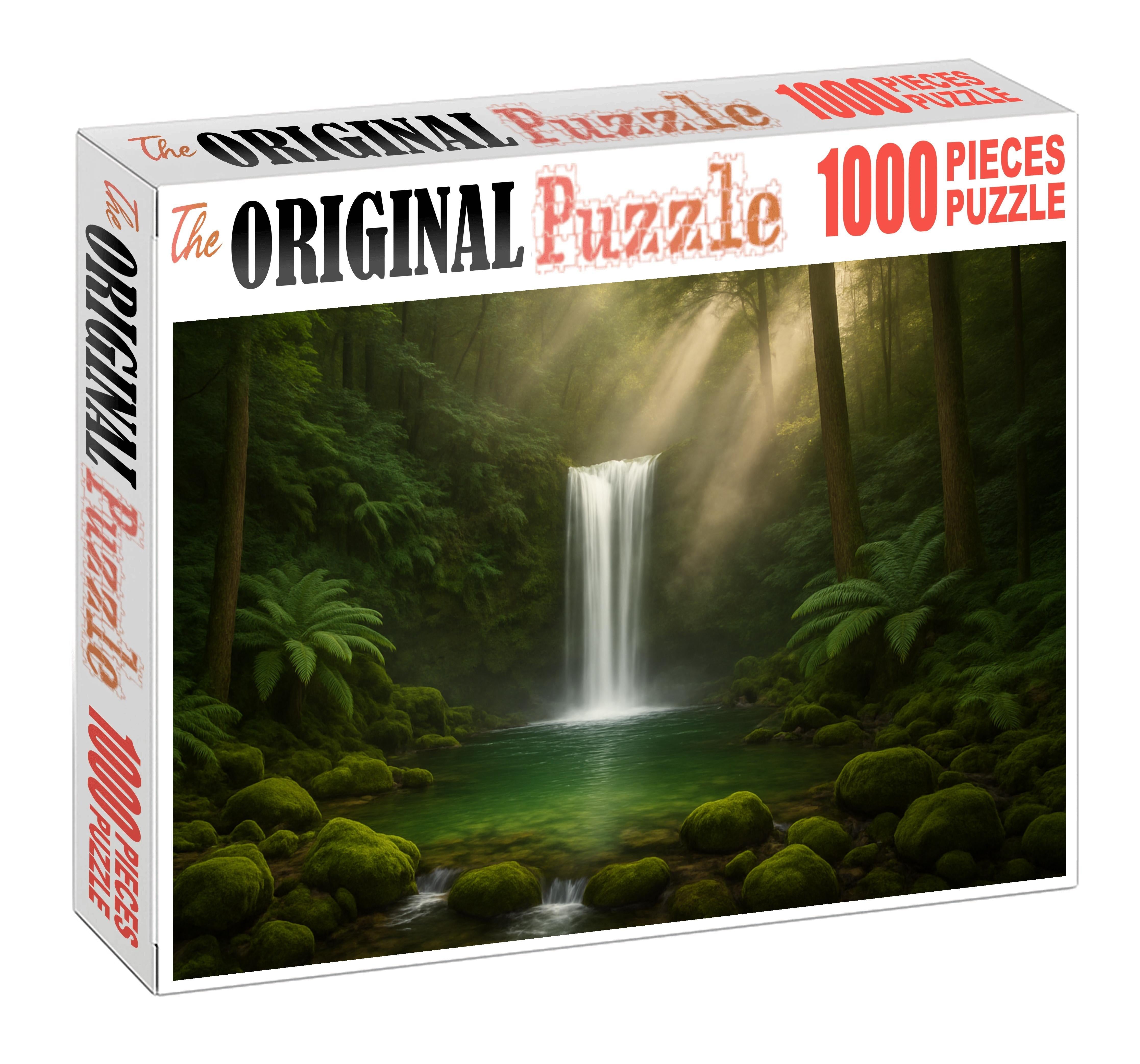 Emerald Nook Falls Large Format Puzzle