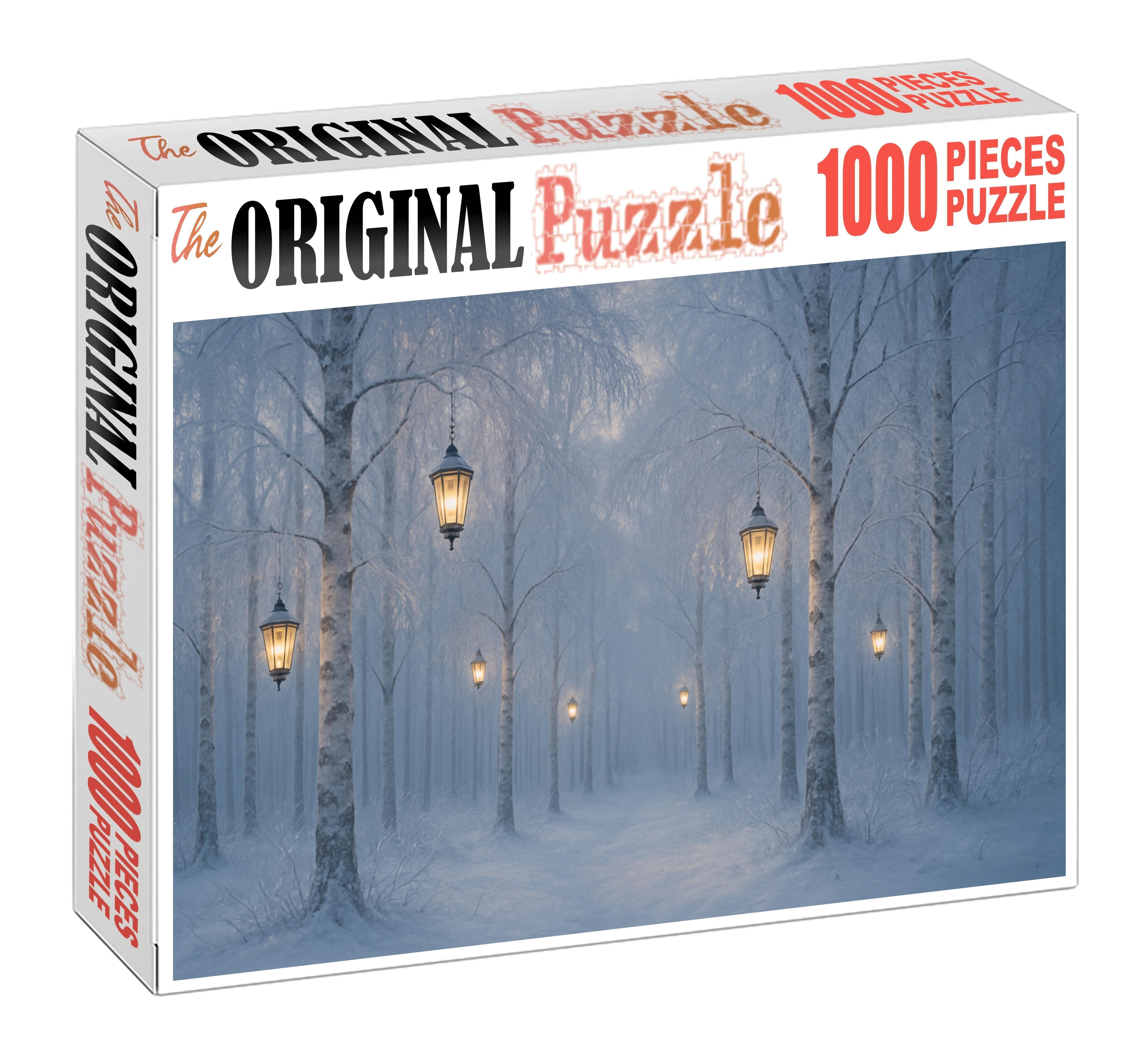 Silver Frost Forest Glimmer Puzzle Collection
