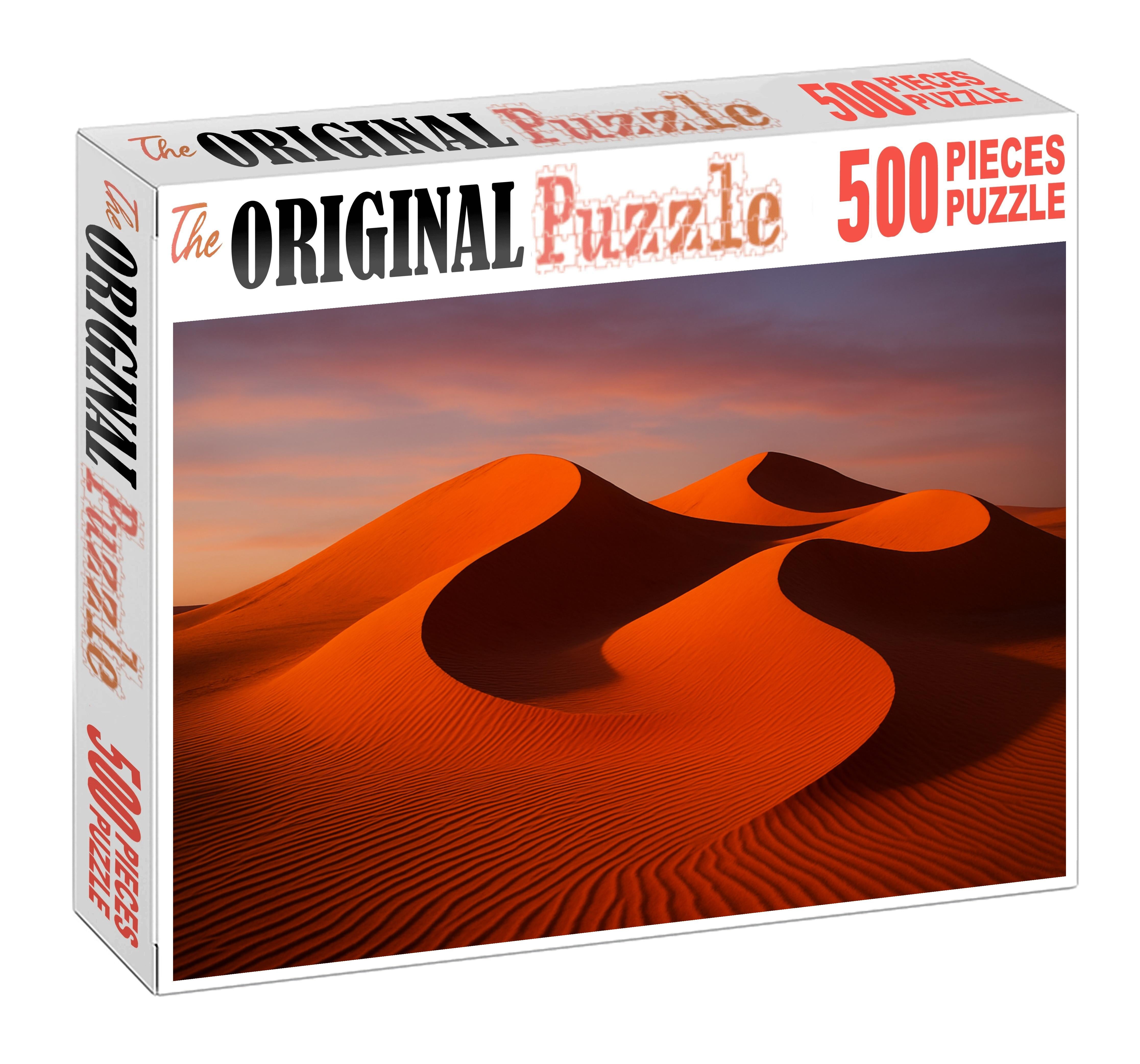 Dusky Orange Barchans Family Puzzles