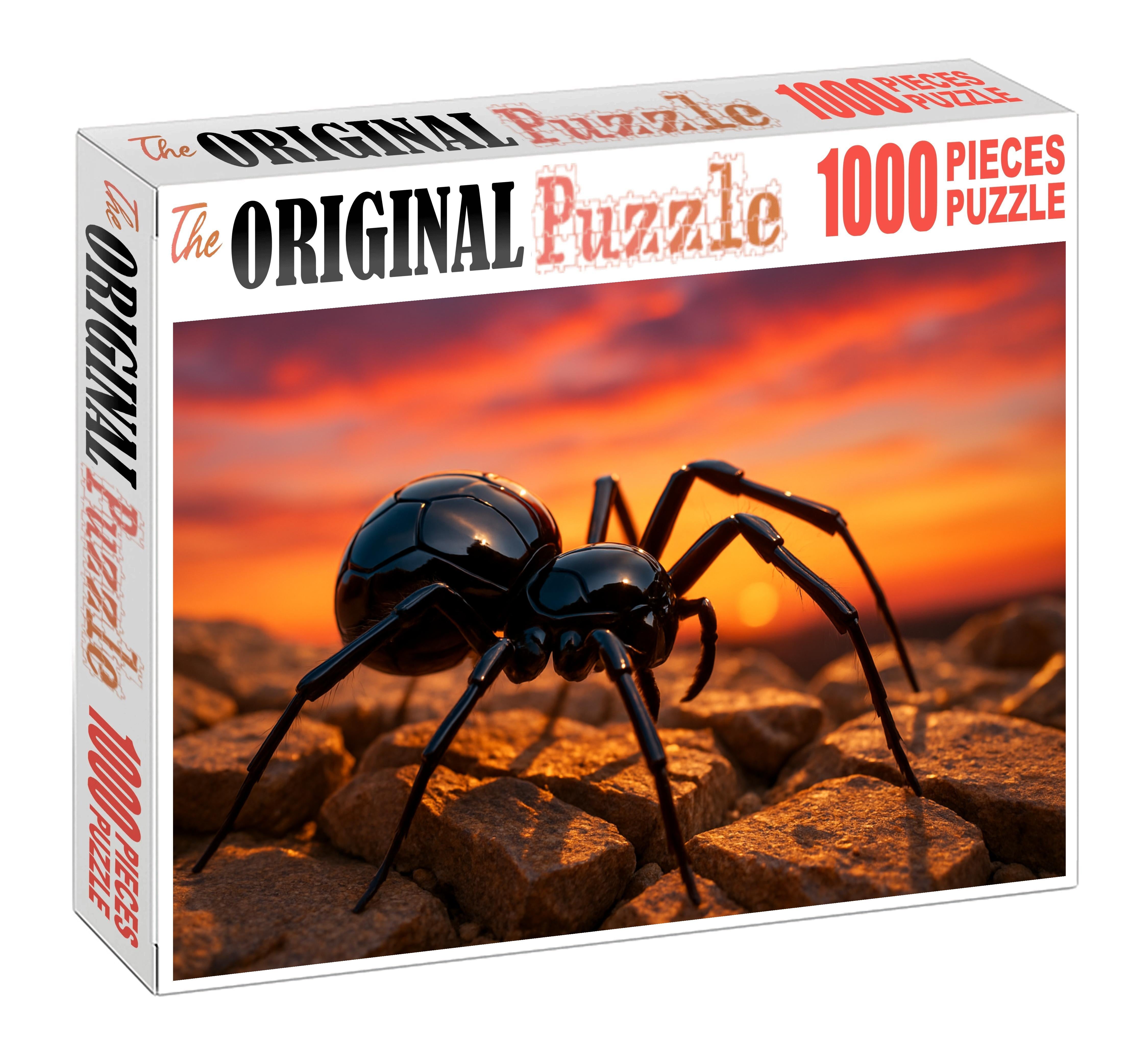 Obsidian Sprawler Desert-dwelling Arachnid With Reflective Armor 50 Piece Puzzle